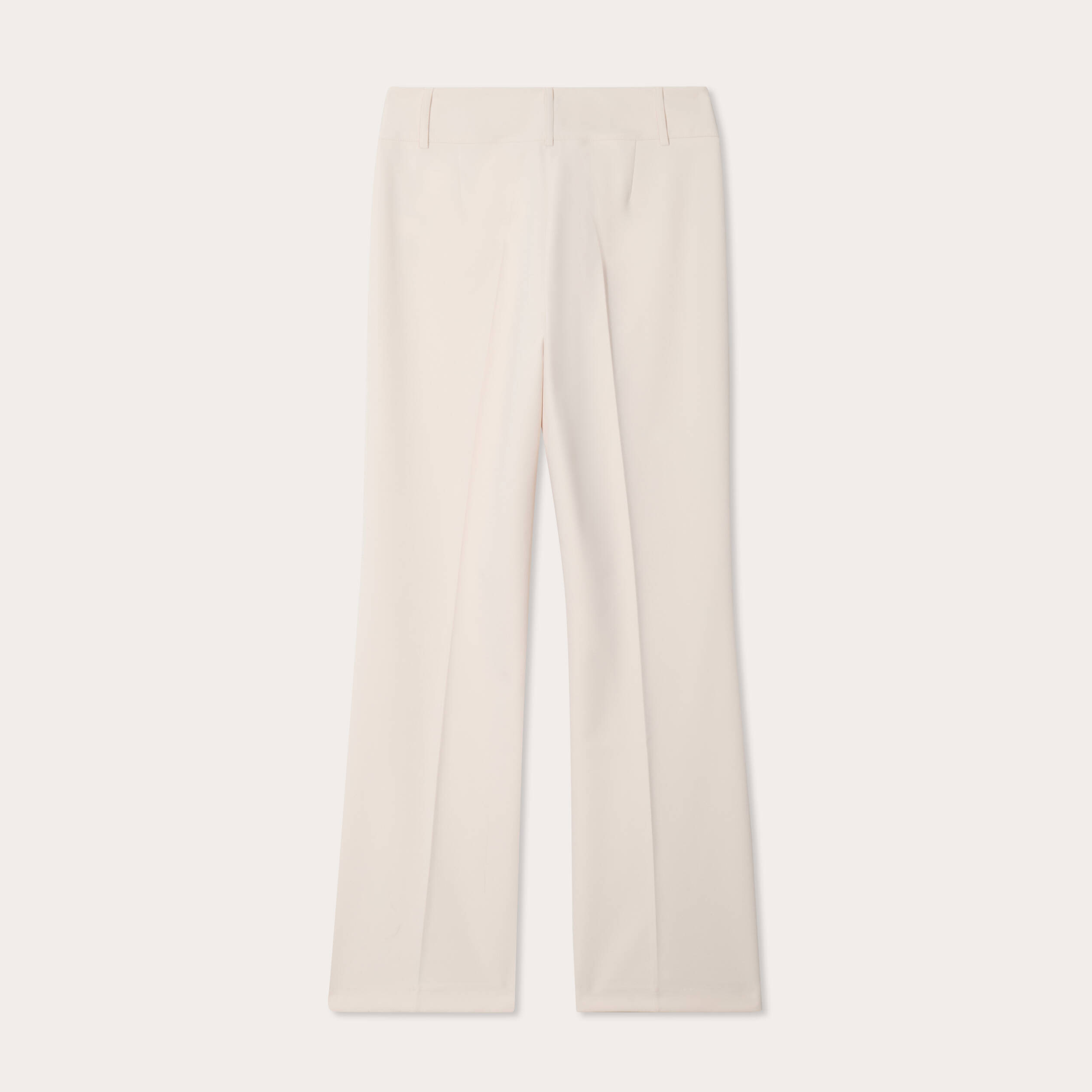 Pantalon flare sable femme