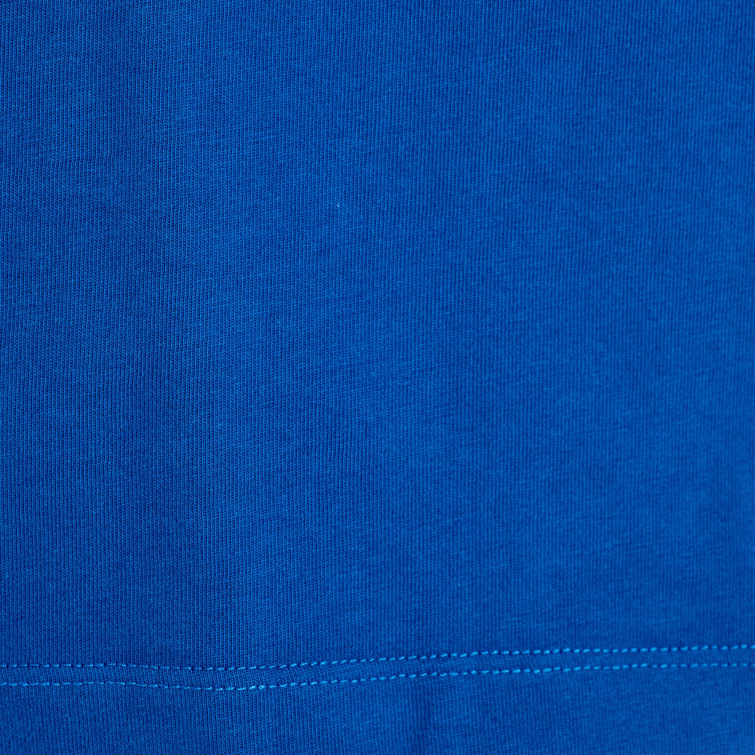 T-shirt manches courtes bleu electrique femme