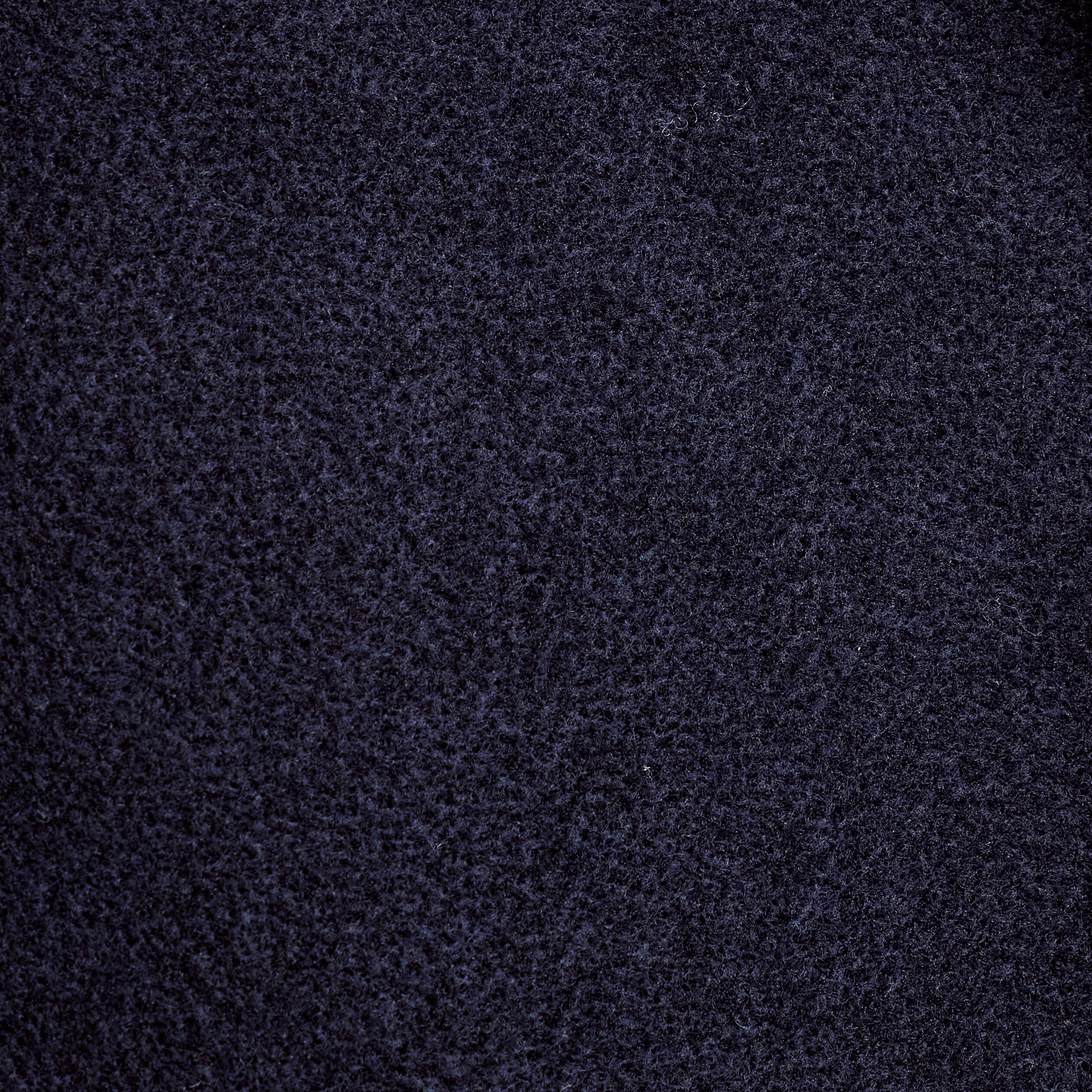 Trench droit court col tailleur bleu marine femme