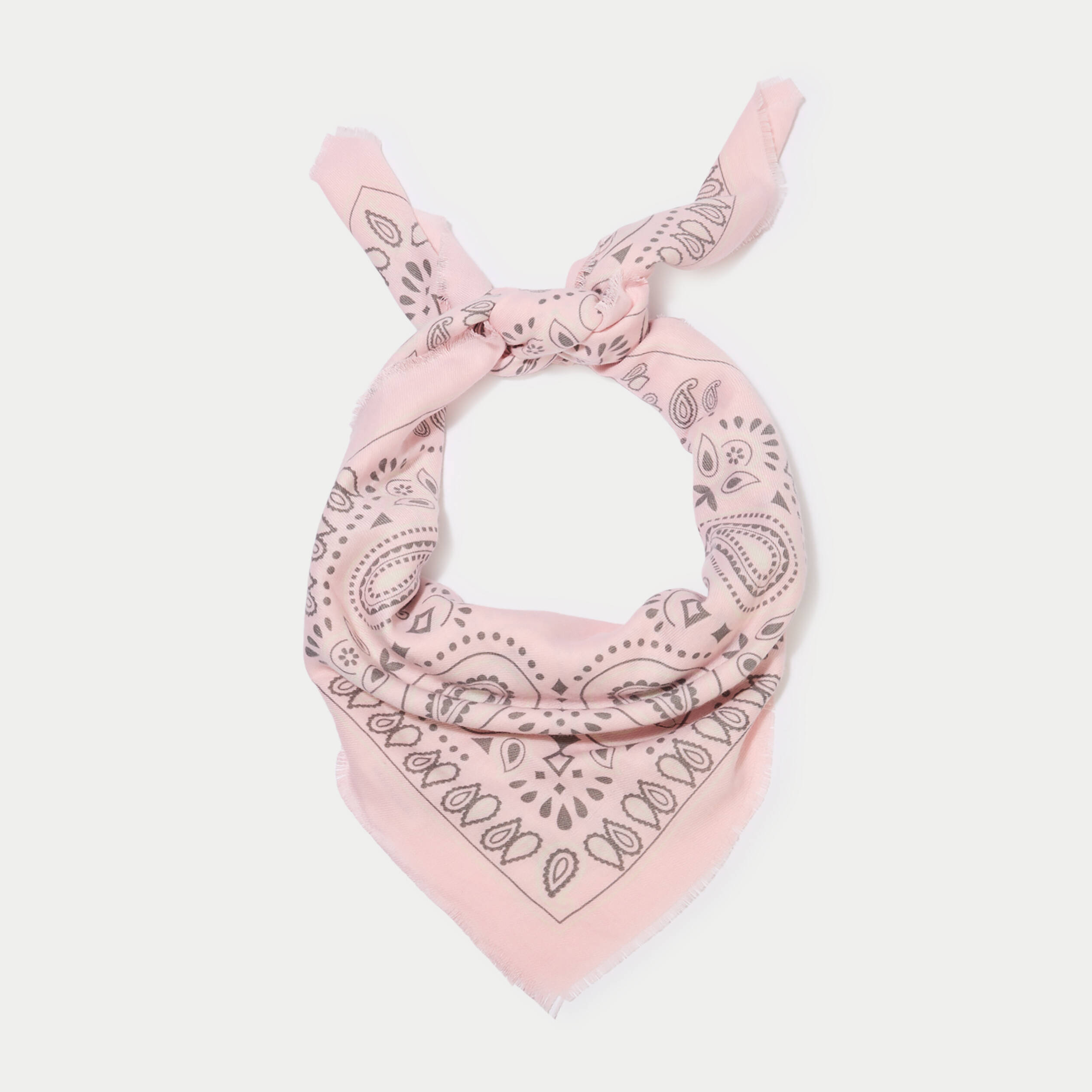Foulard rose femme
