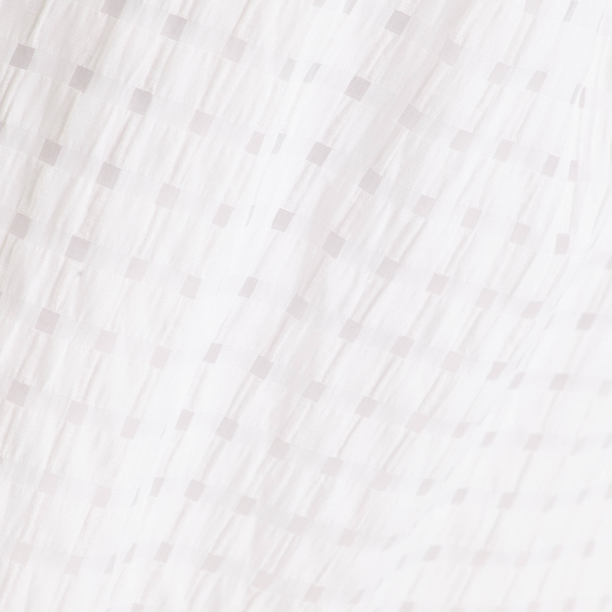 robe evasee col v doublure viscose blanc femme Robe évasée col V doublure viscose blanc femme