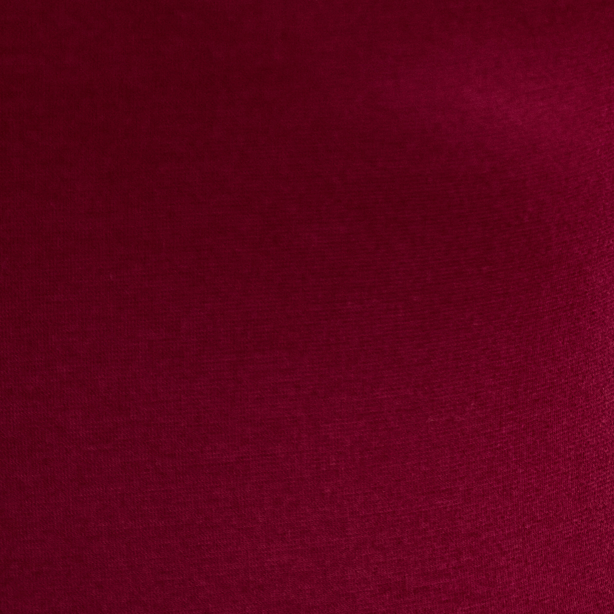 T-shirt thermique col en V plumetis bordeaux femme