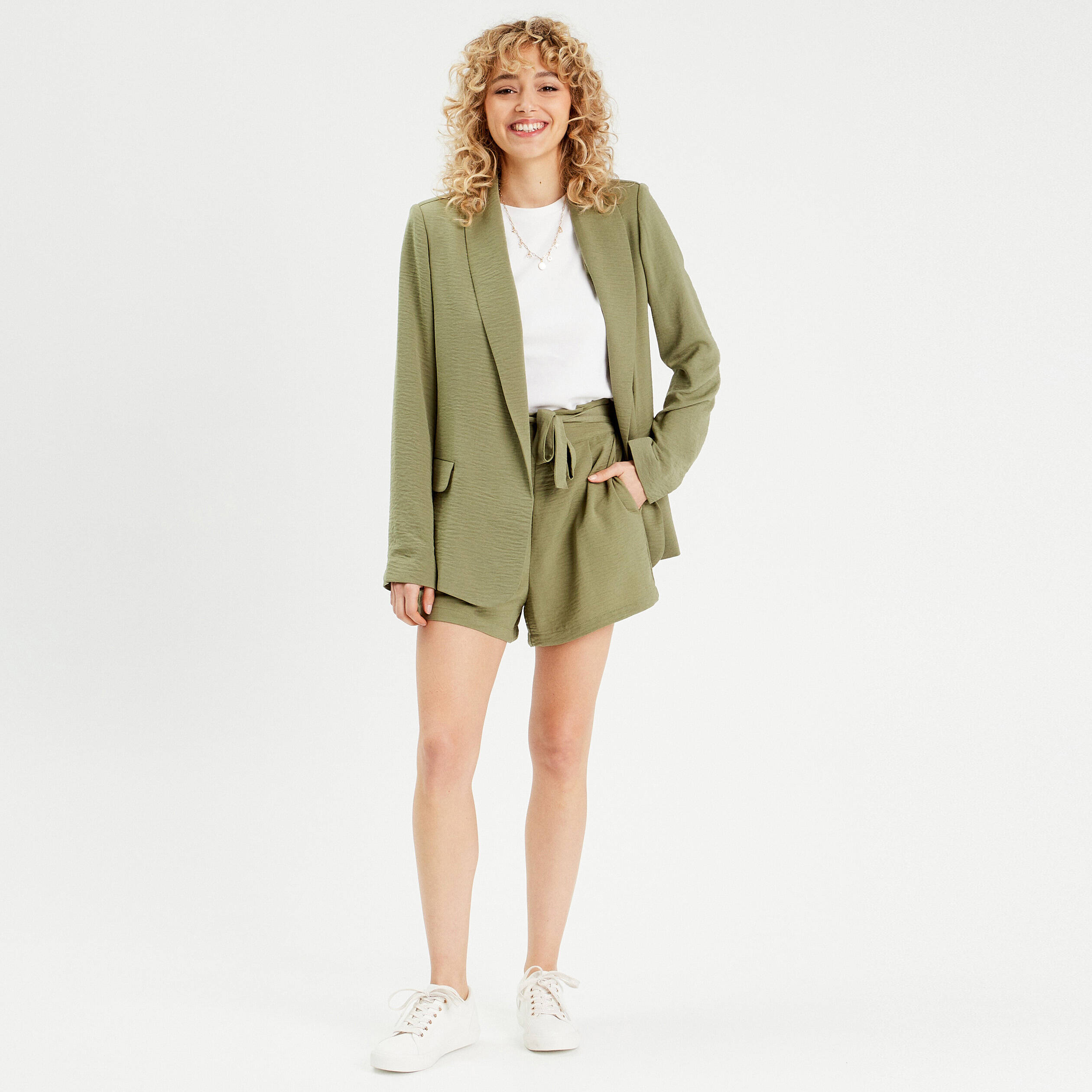 T-shirt manches courtes blanc femme