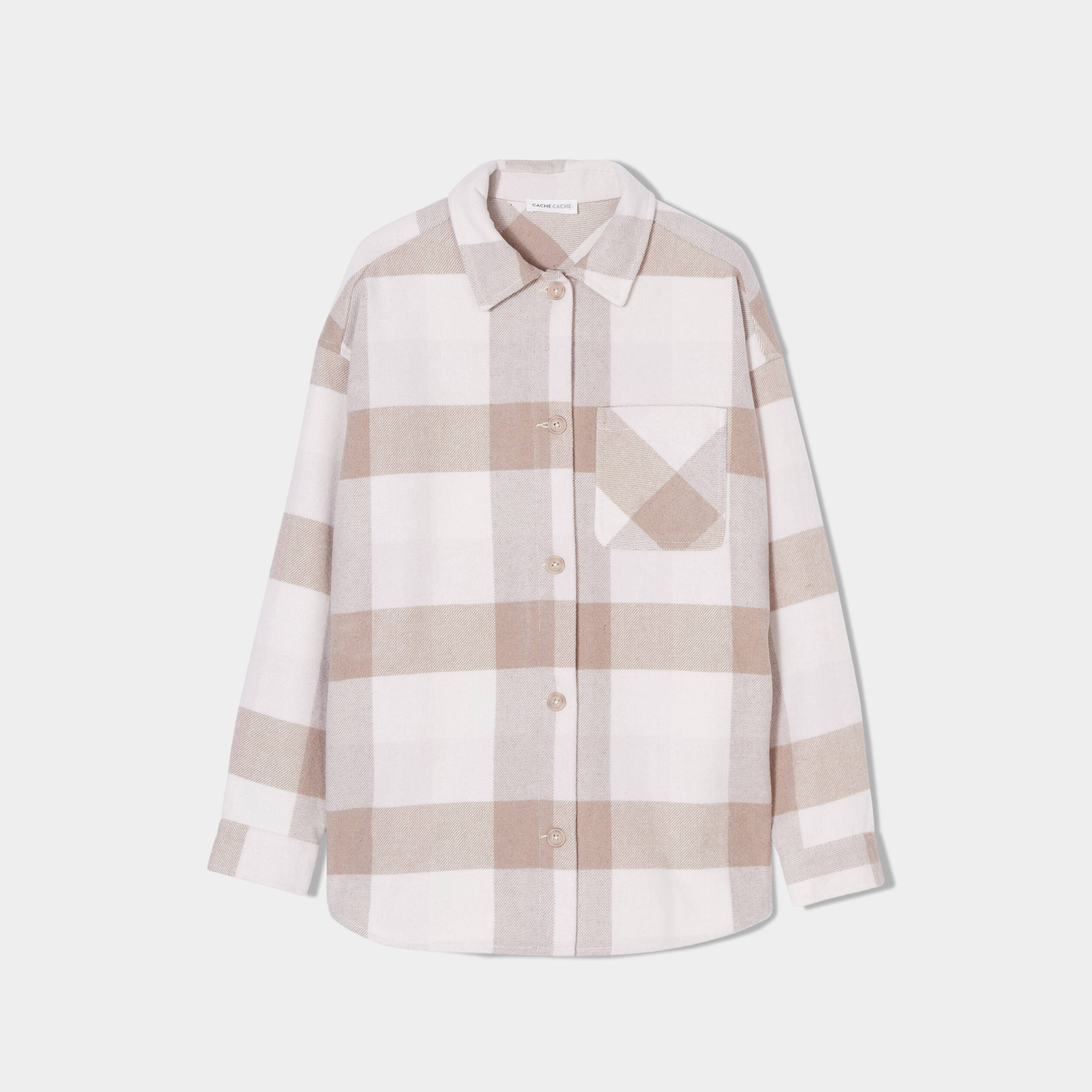 Surchemise beige on sale femme