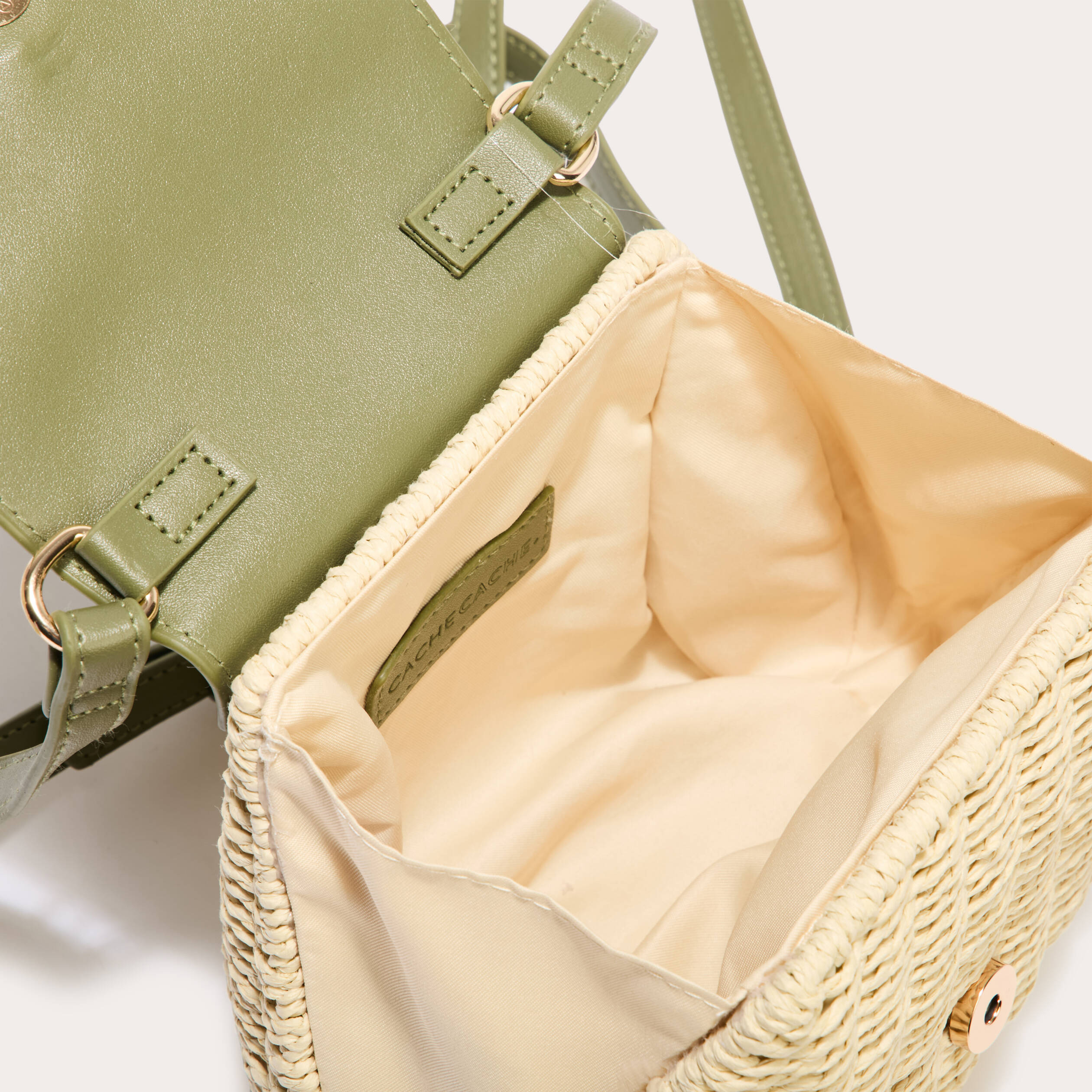 sac effet chine vert kaki femme sac effet chiné vert kaki femme