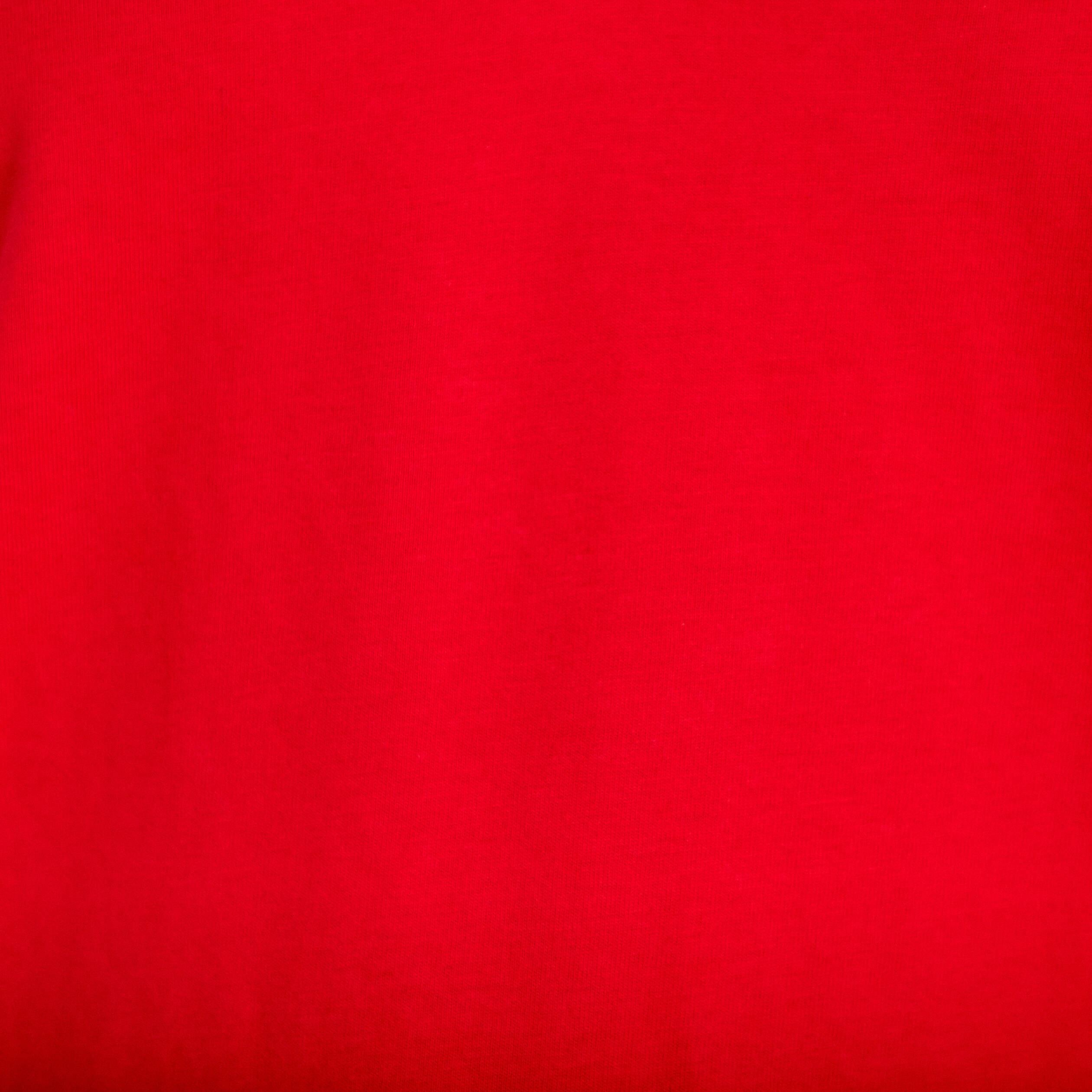 T-shirt col v manches courtes rouge femme