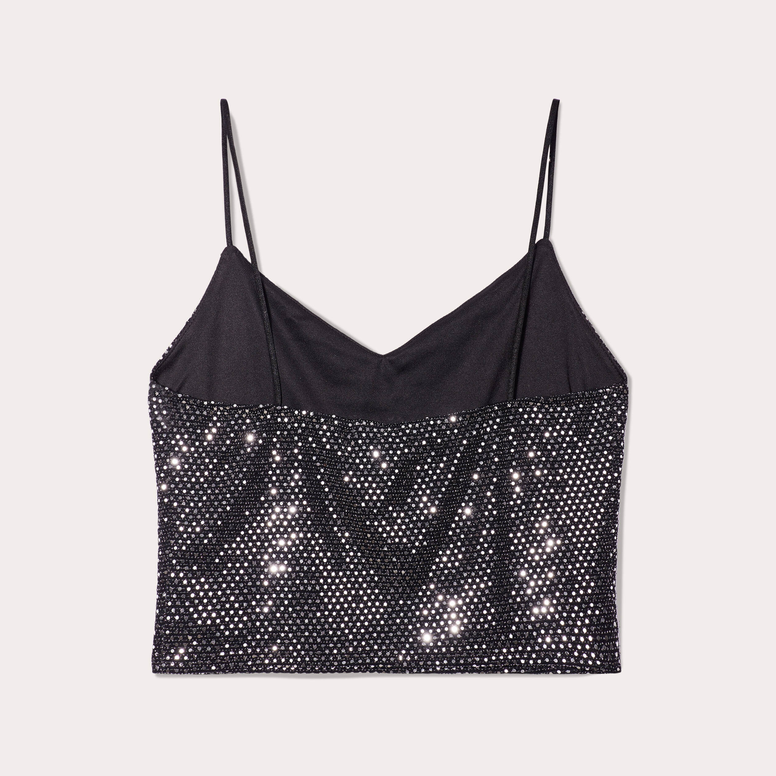 Débardeur Femme Style Biz – Paillettes Florales, Taille M, Neuf Avec étiquettes