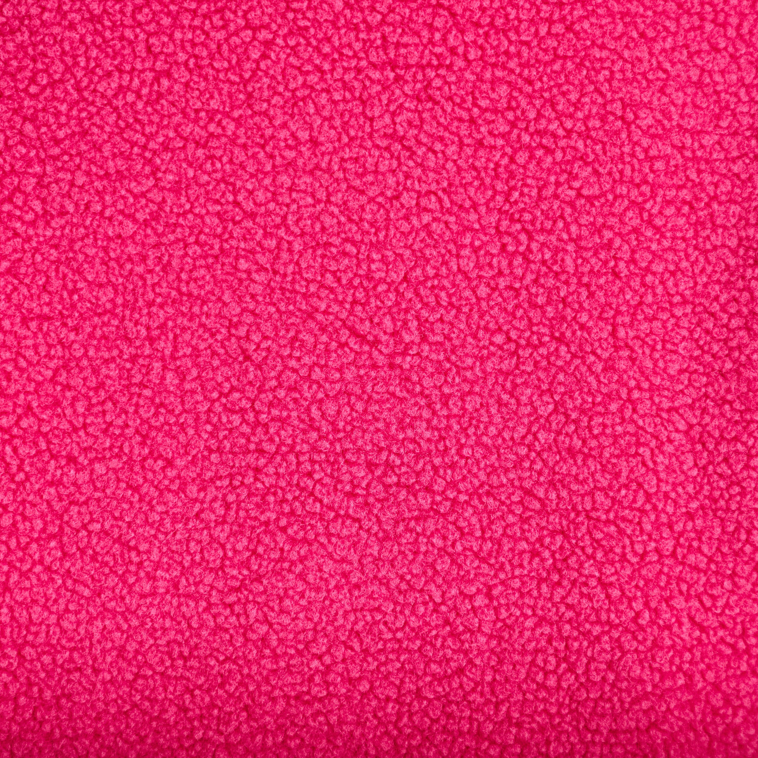 Gilet sans manches effet polaire col v rose fushia femme