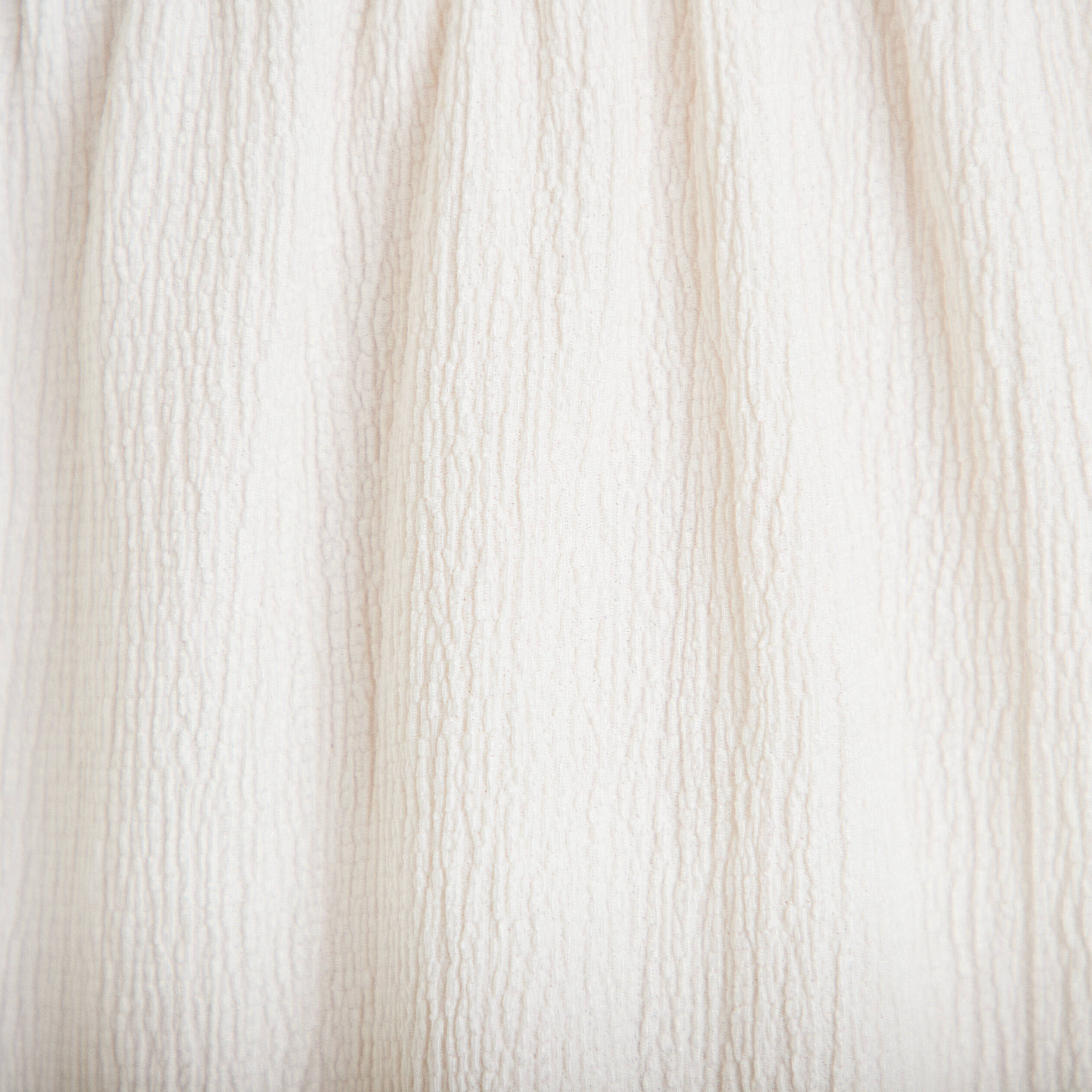 D&eacute;bardeur ajust&eacute; d&eacute;tail broderie ecru femme