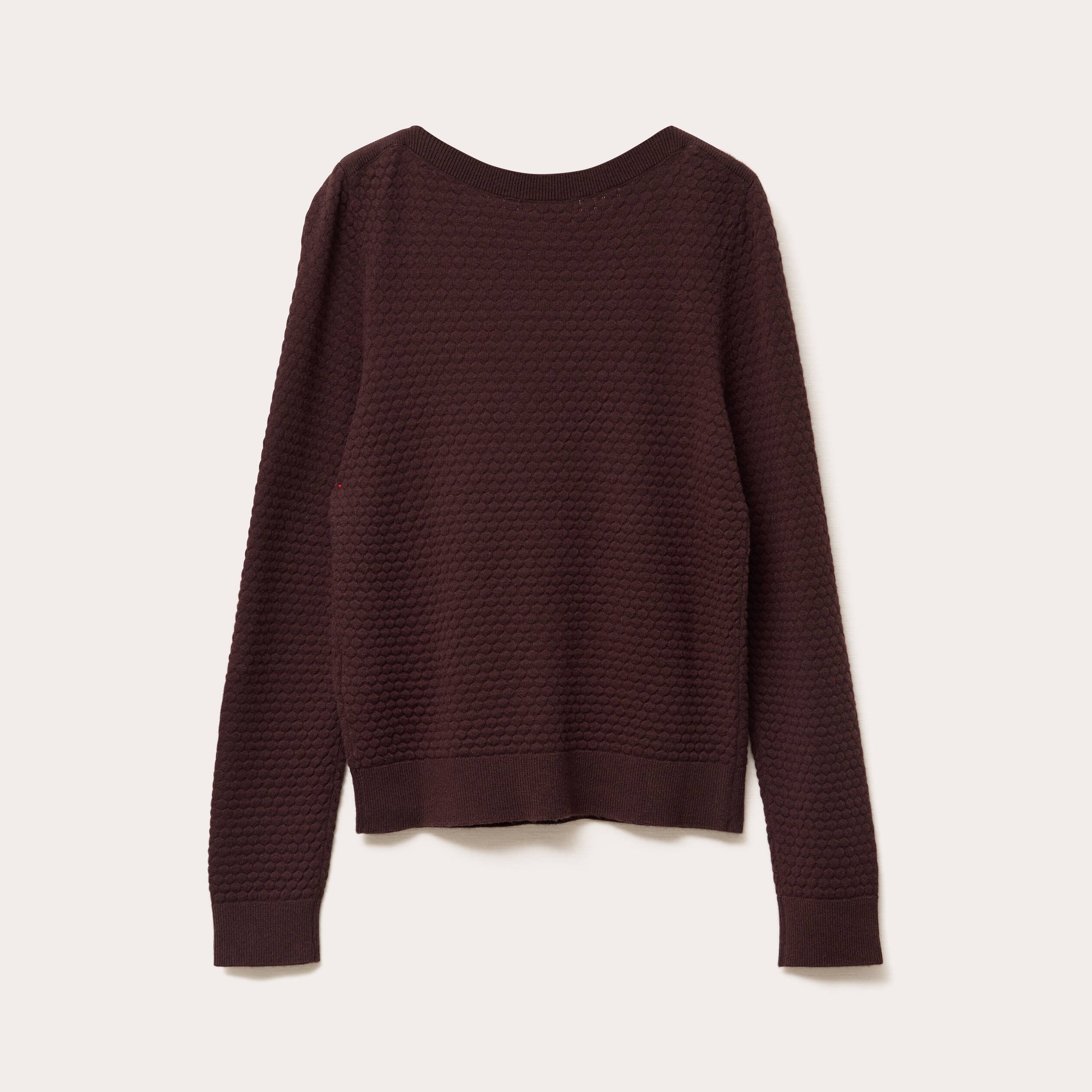 pull col bateau marron fonce femme Pull col bateau marron foncé femme