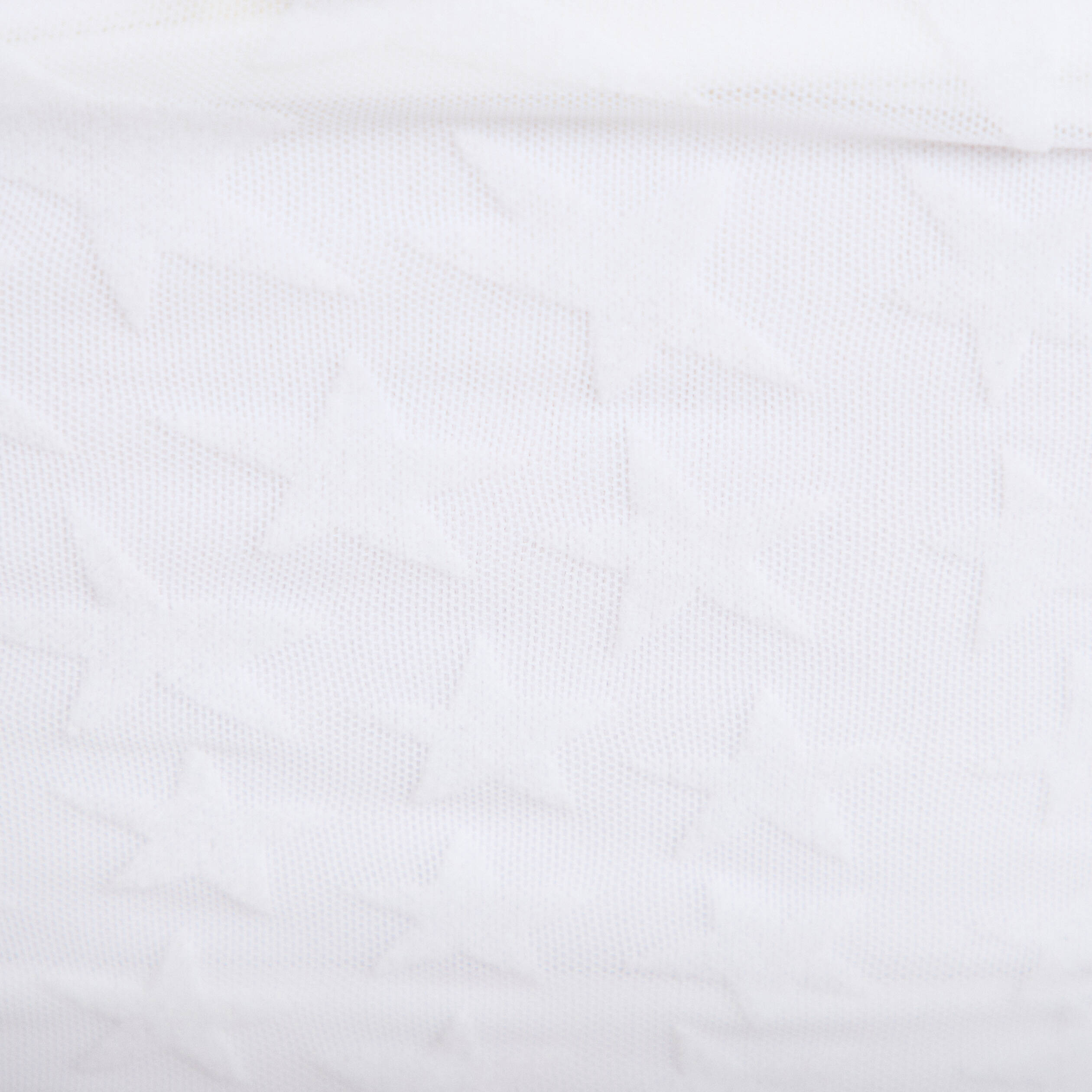 T-shirt ajust&eacute; manches longues blanc femme