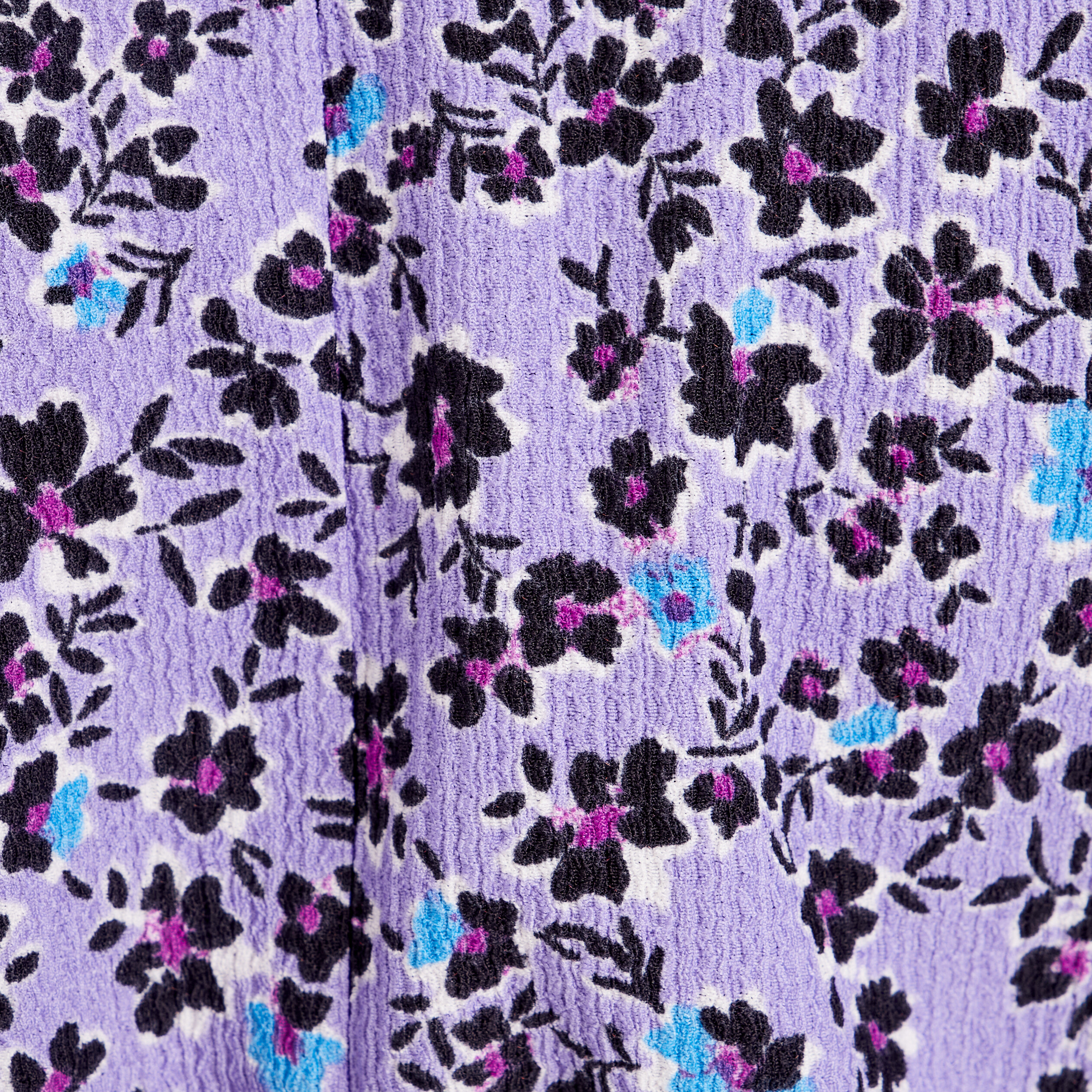 robe evasee col en v parme femme Robe évasée col en V parme femme