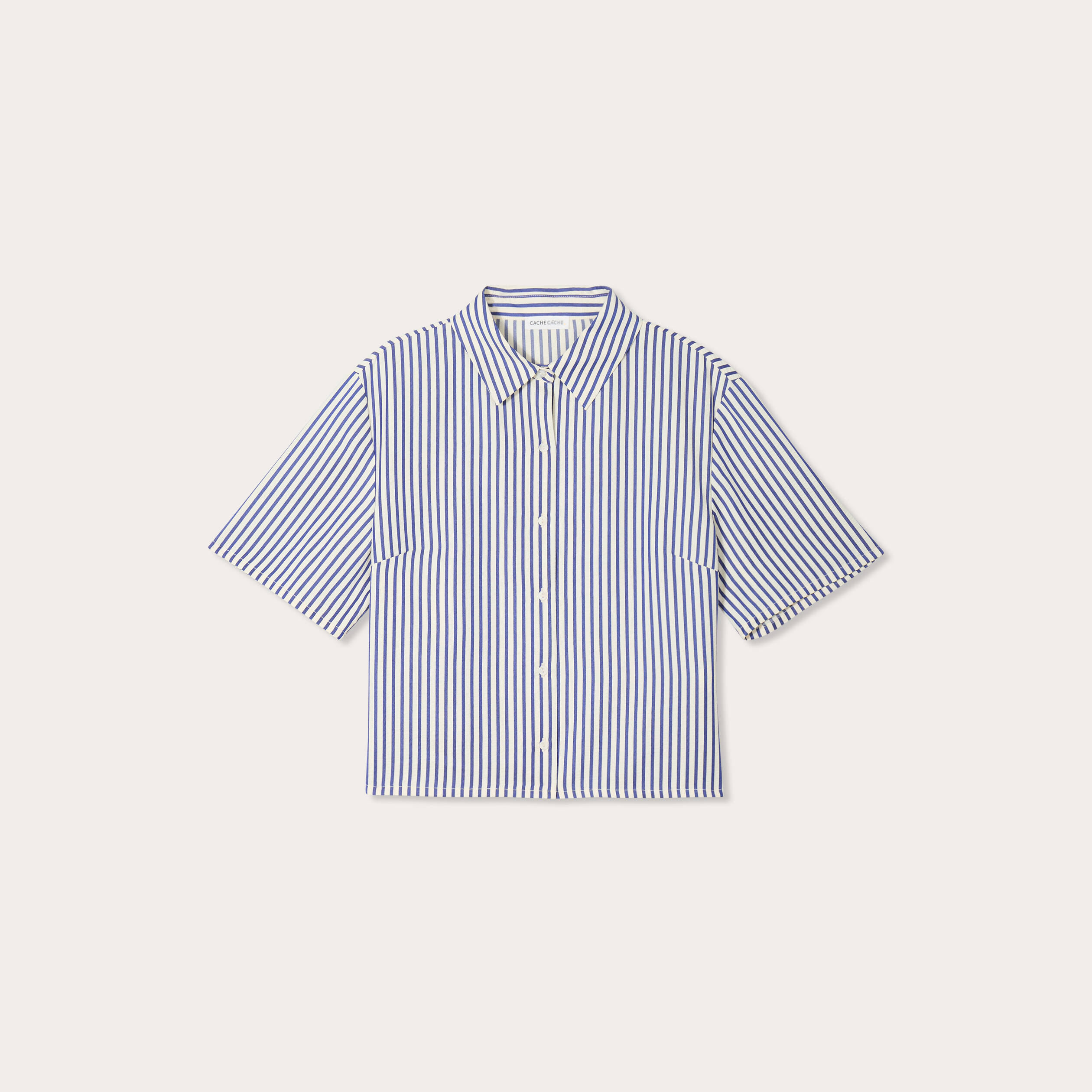 chemise manches courtes bleu marine femme Chemise manches courtes bleu marine femme