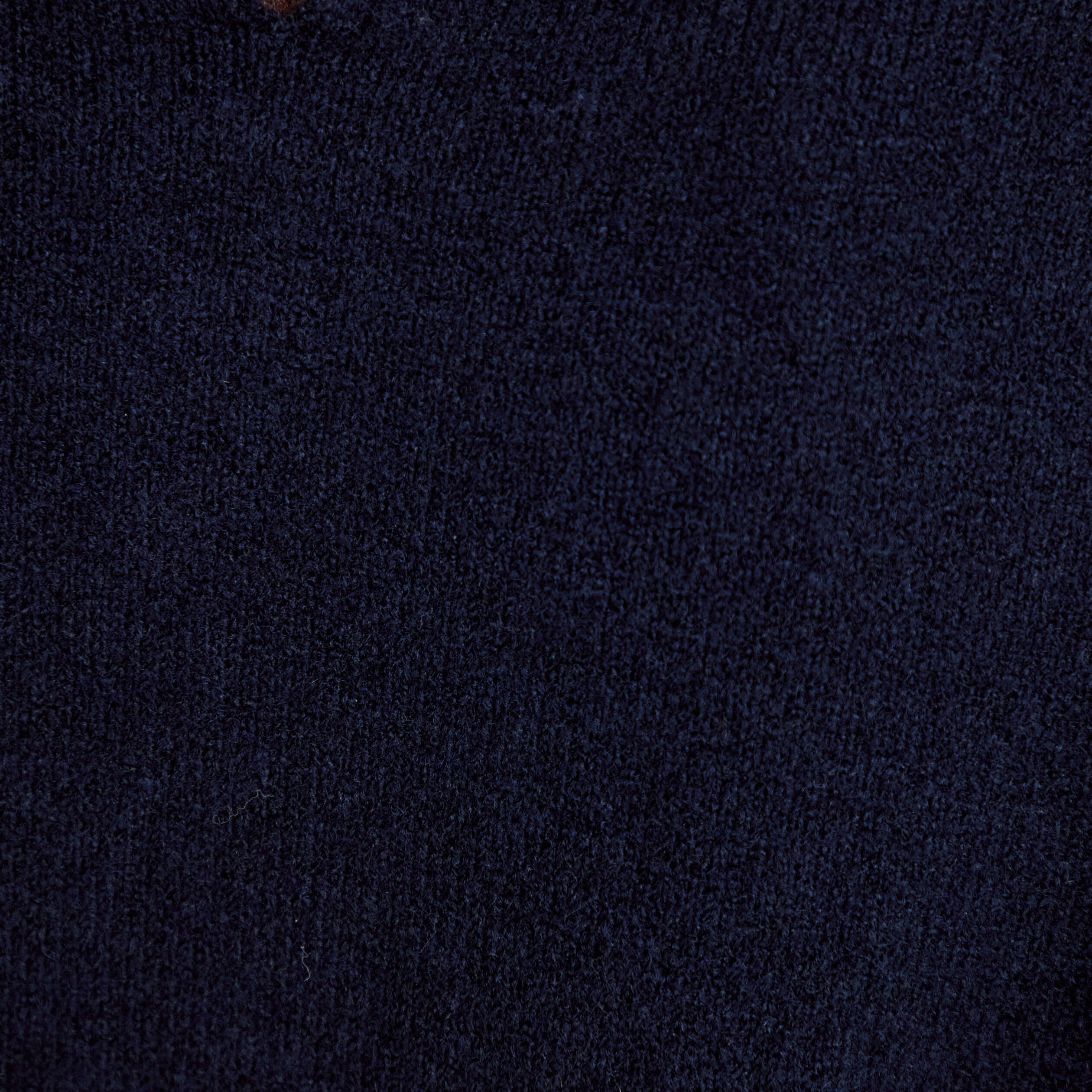 Pull 2-en-1 col rond manches vichy bleu marine femme