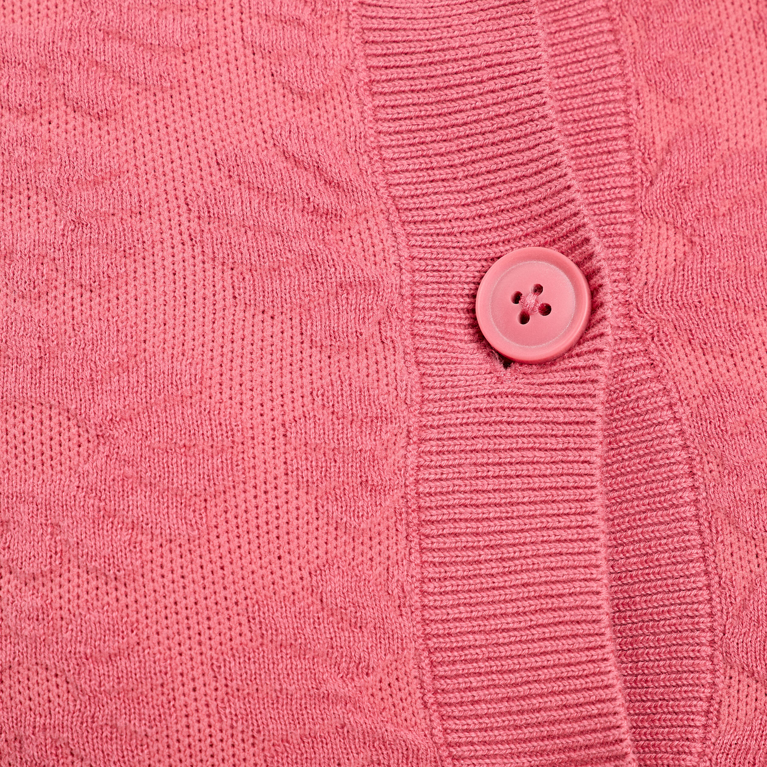 Gilet manches longues vieux rose femme