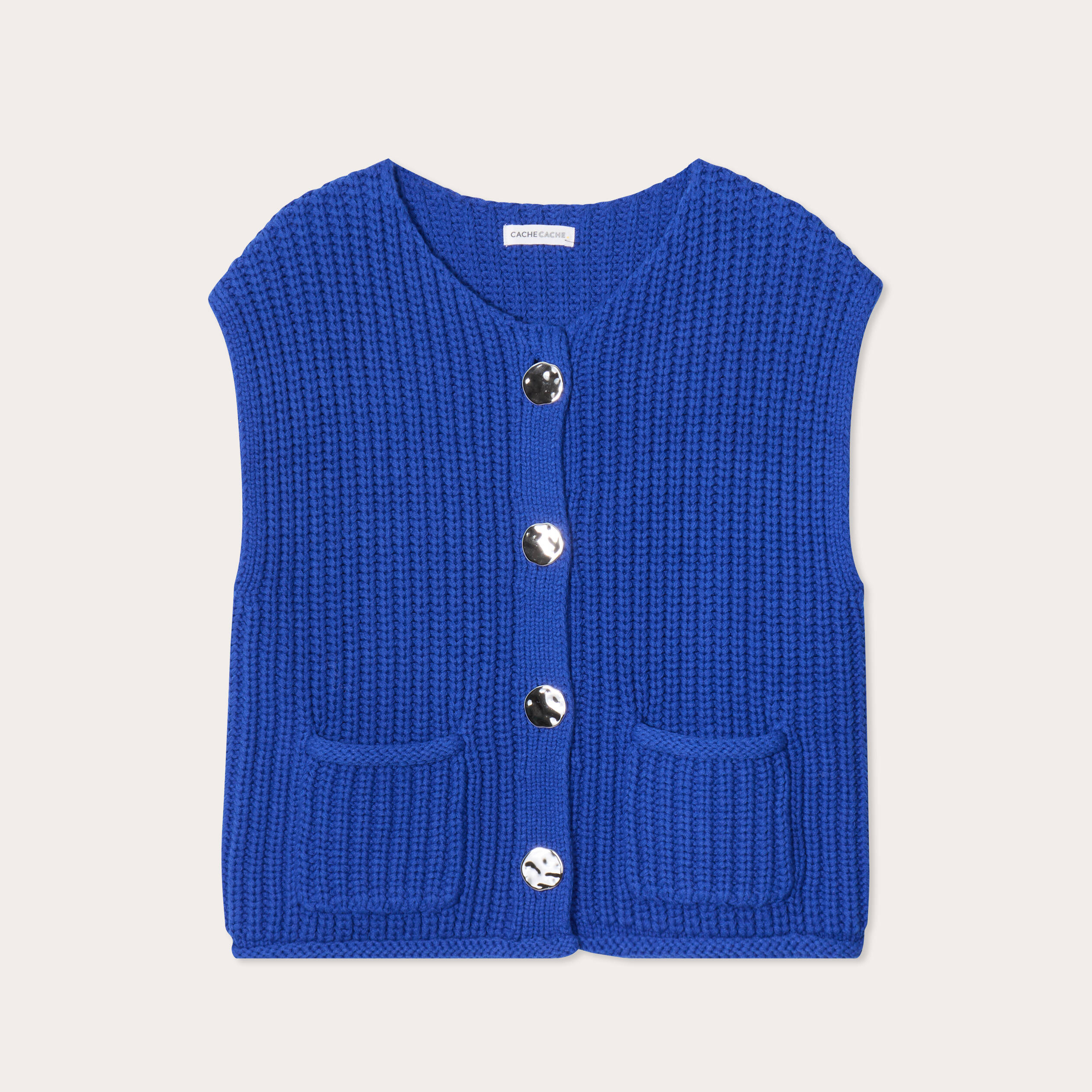 gilet sans manches bleu electrique femme Gilet sans manches bleu electrique femme