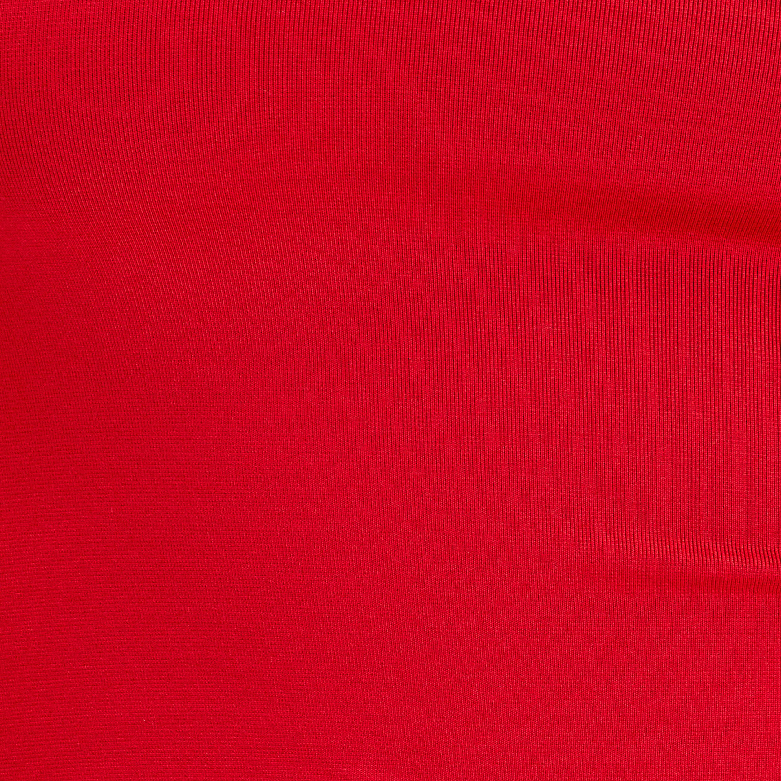 t shirt col bardot rouge femme T-shirt col bardot rouge femme