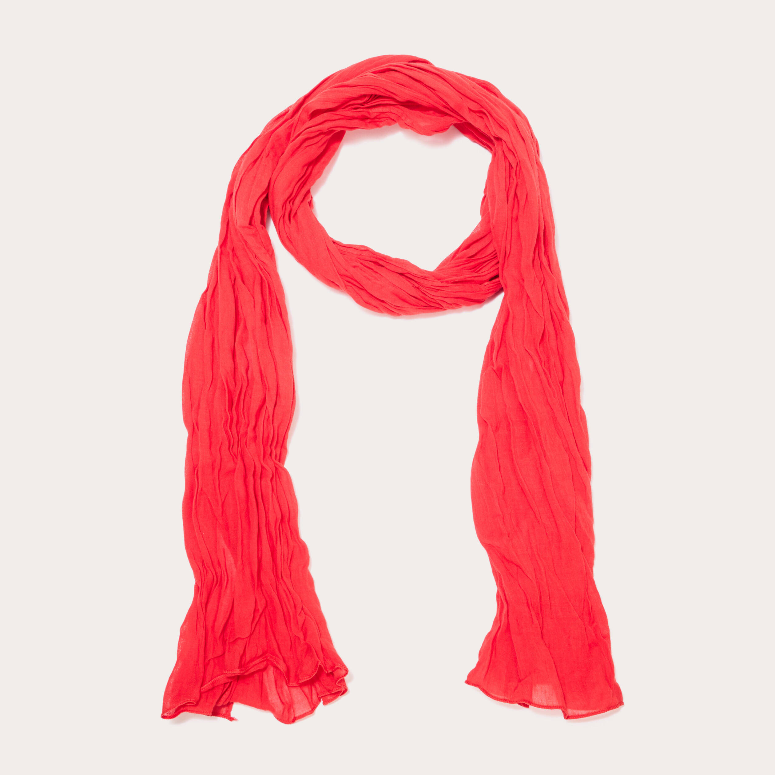 Caftan Plissé Rouge Vif AVON - Taille Au Choix - Neuf Avec étiquettes