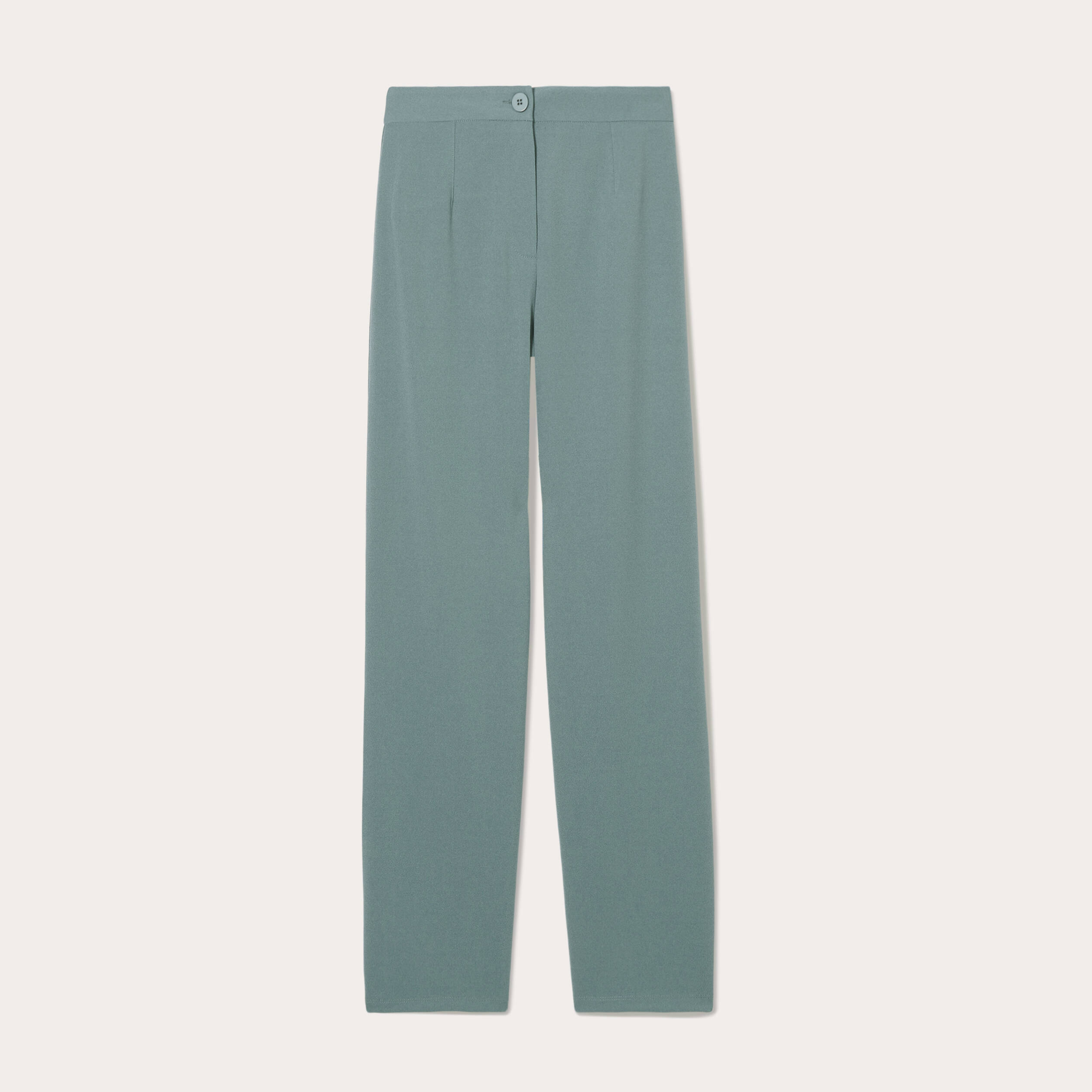 pantalon large vert fonce femme Pantalon large vert foncé femme