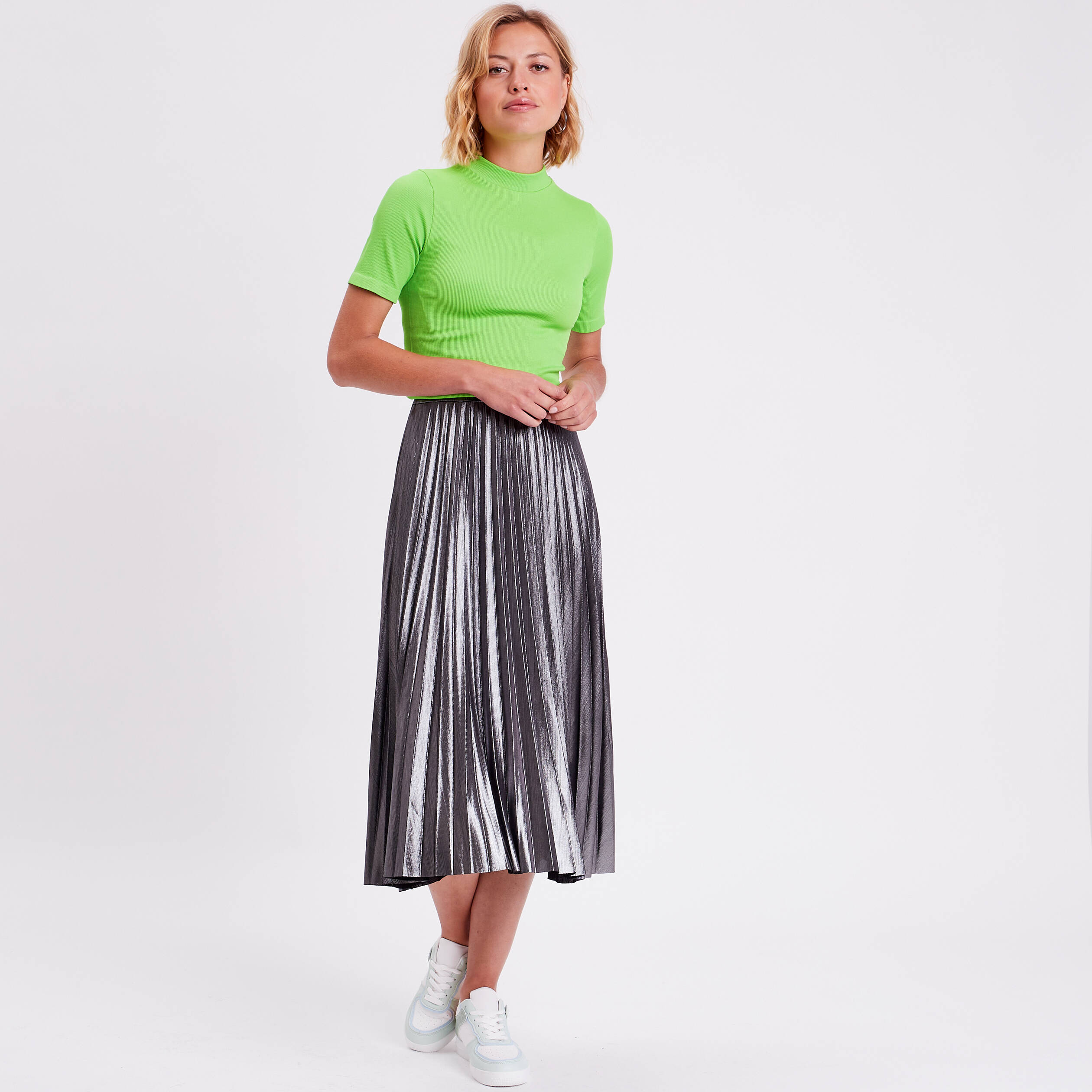 t shirt manches courtes vert femme T-shirt manches courtes vert femme