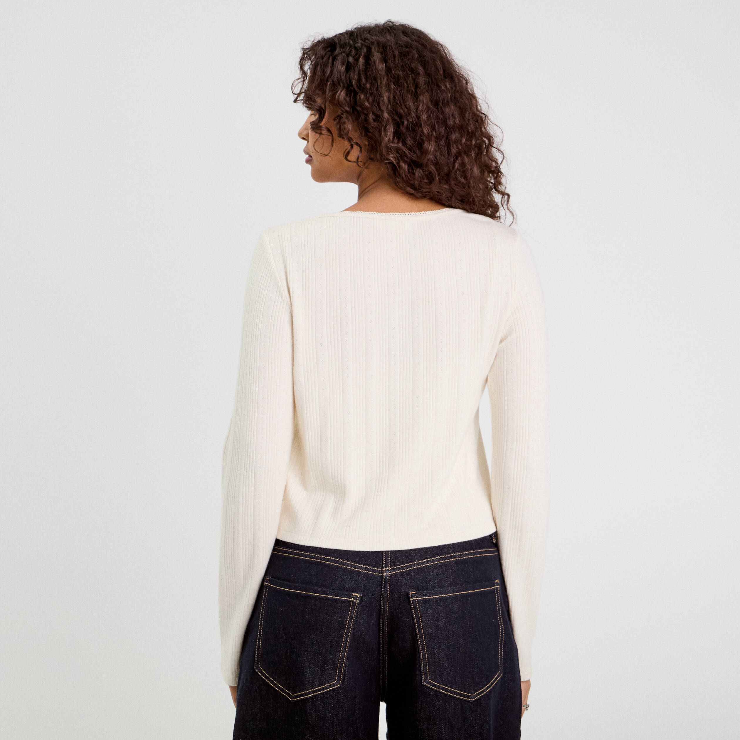 Ensemble gilet et d&eacute;bardeur sable femme