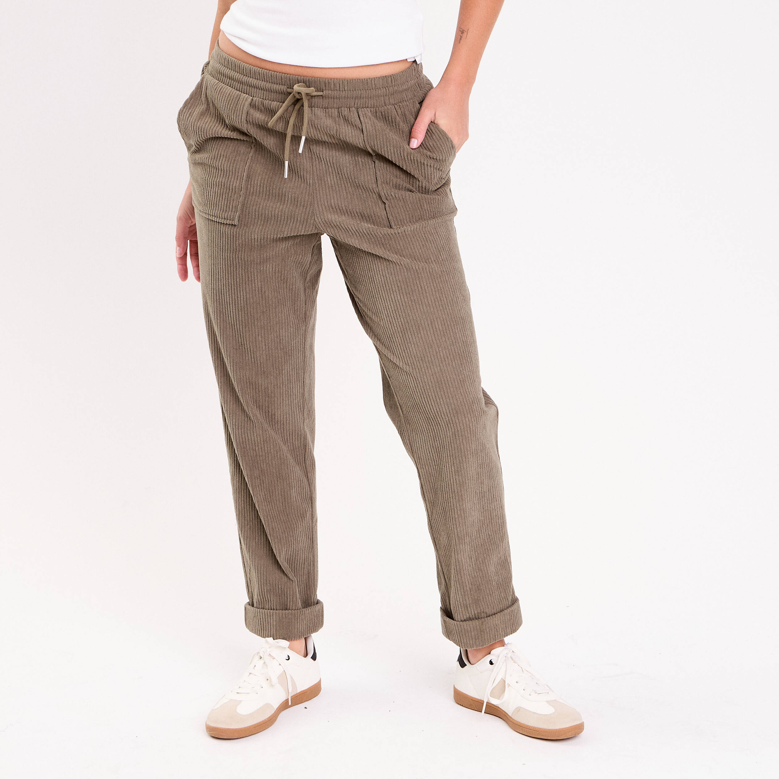 Pantalon Enzo Pantalon Fluide Caroll Pantalon Jogging En Velours