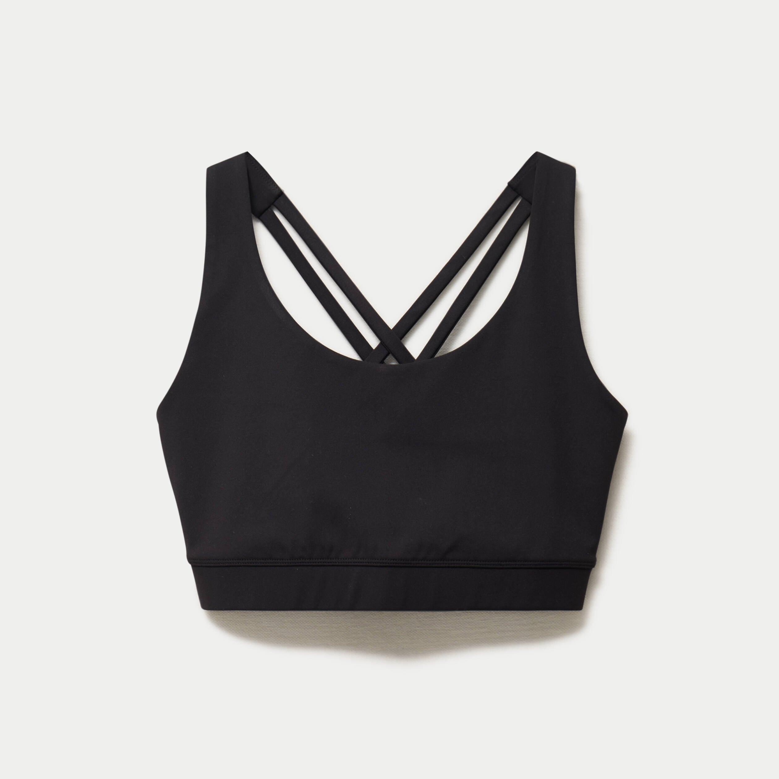 Brassi&egrave;re de sport fines bretelles noir femme