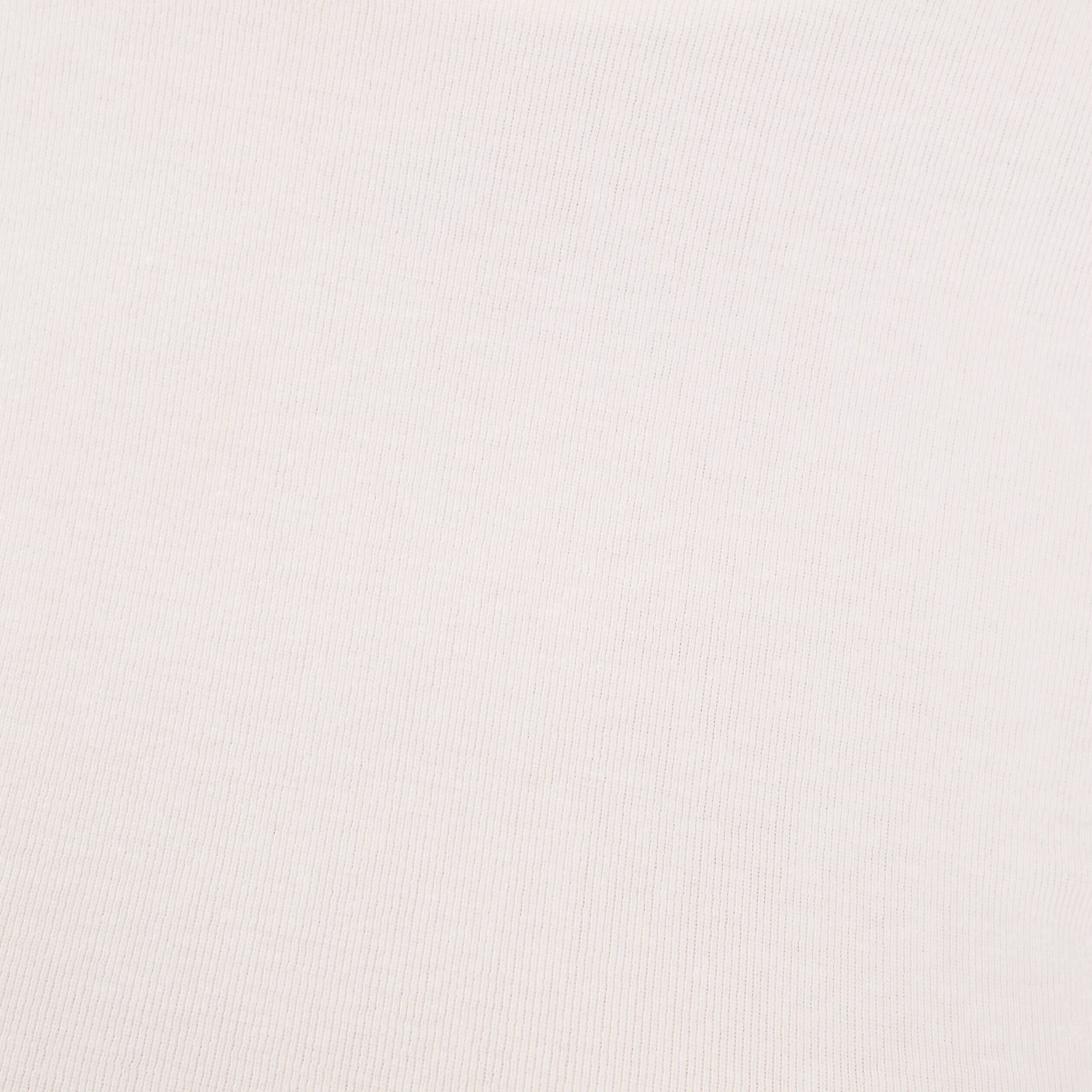 T-shirt cintr&eacute; col rond manches longues ecru femme