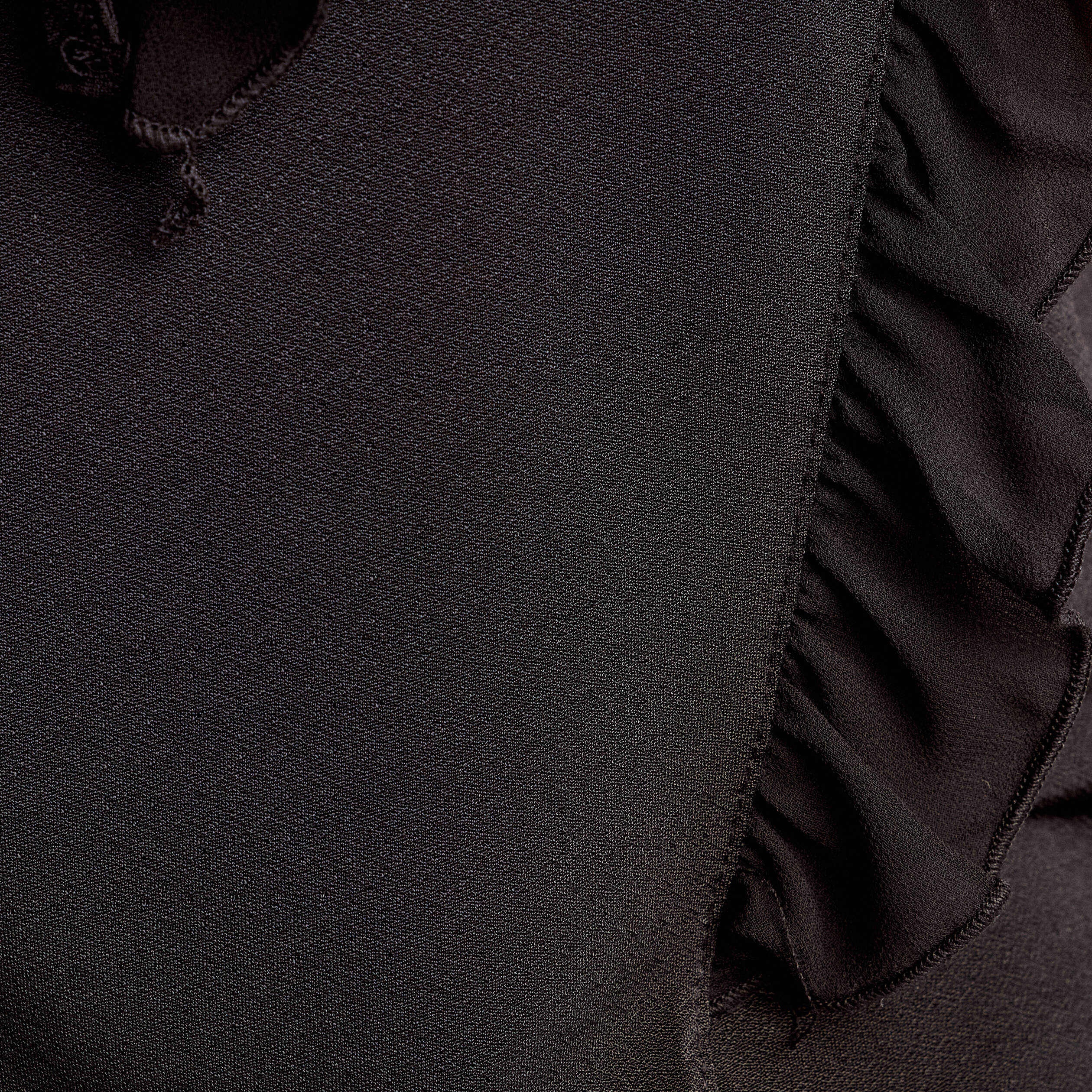 blouse volants noir femme Blouse volants noir femme