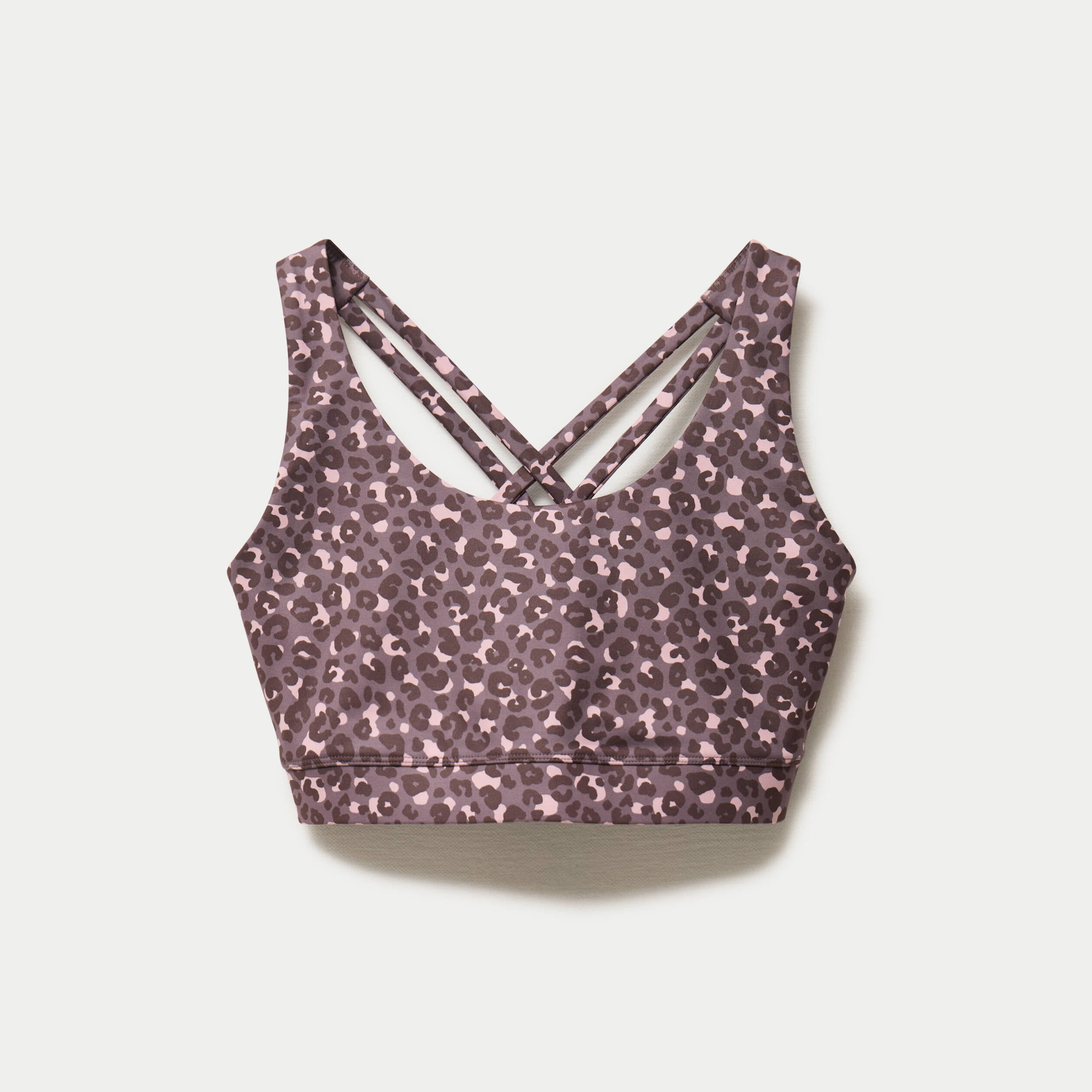 Brassi&egrave;re de sport fines bretelles violet femme