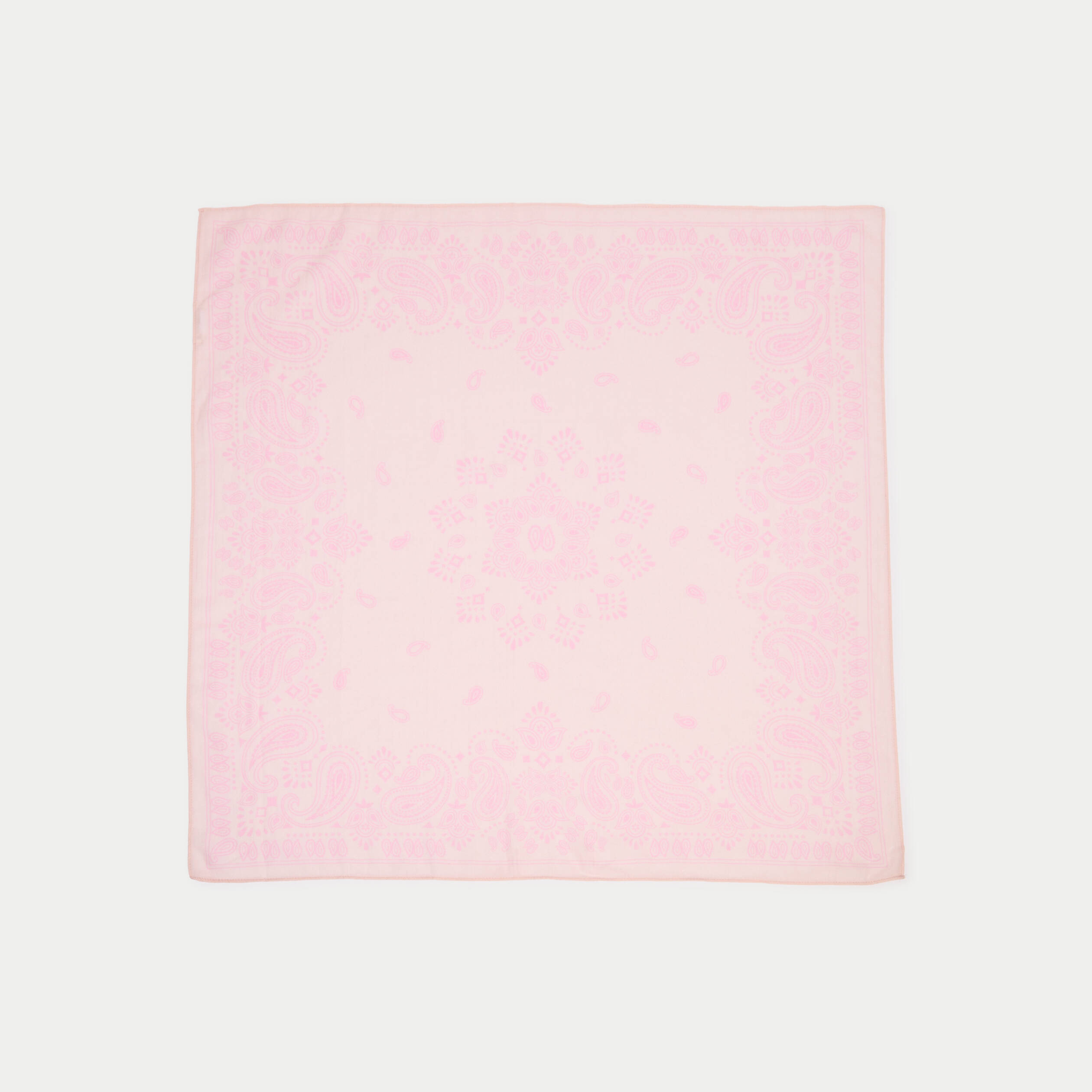 Foulard rose clair femme