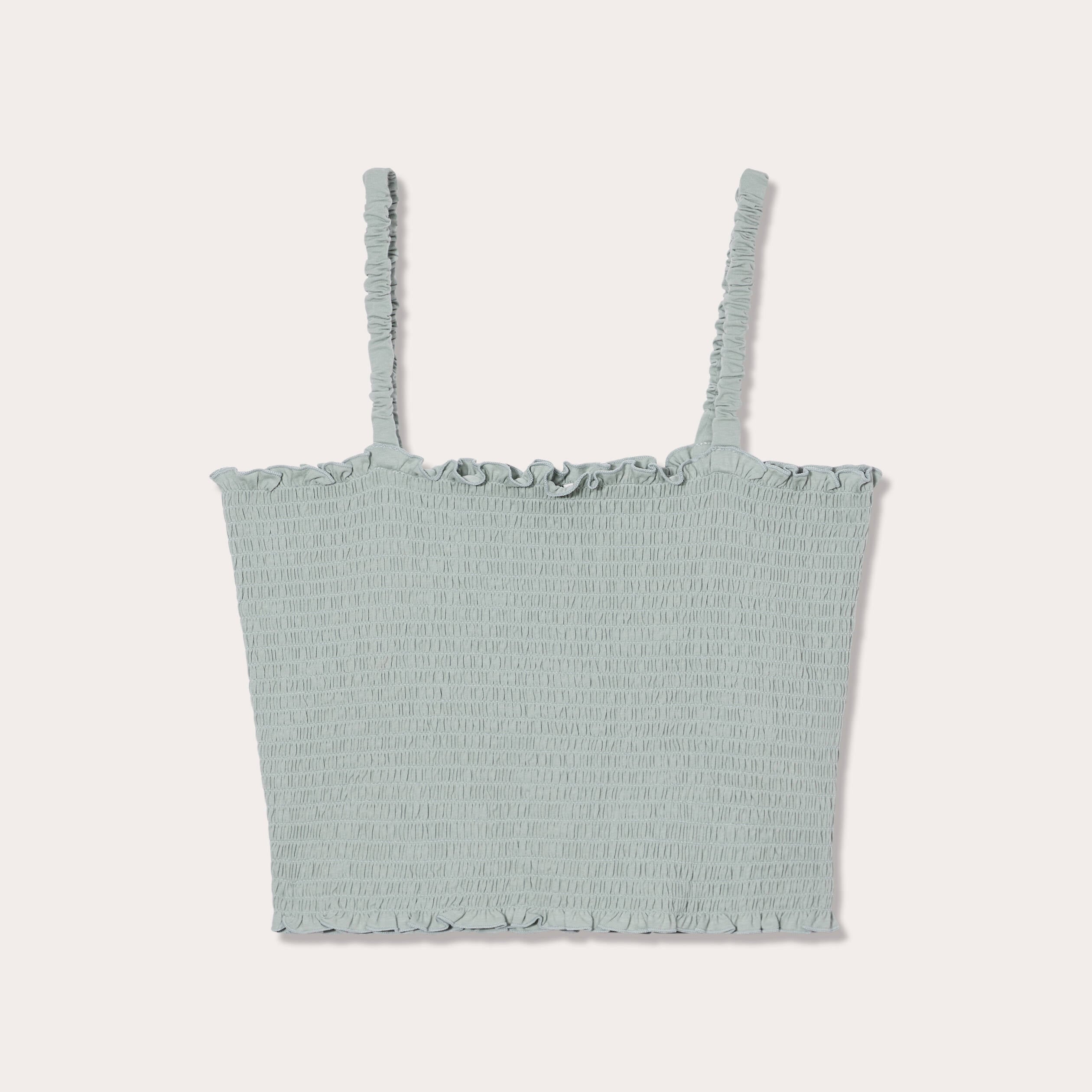 D&eacute;bardeur smock&eacute; vert olive femme