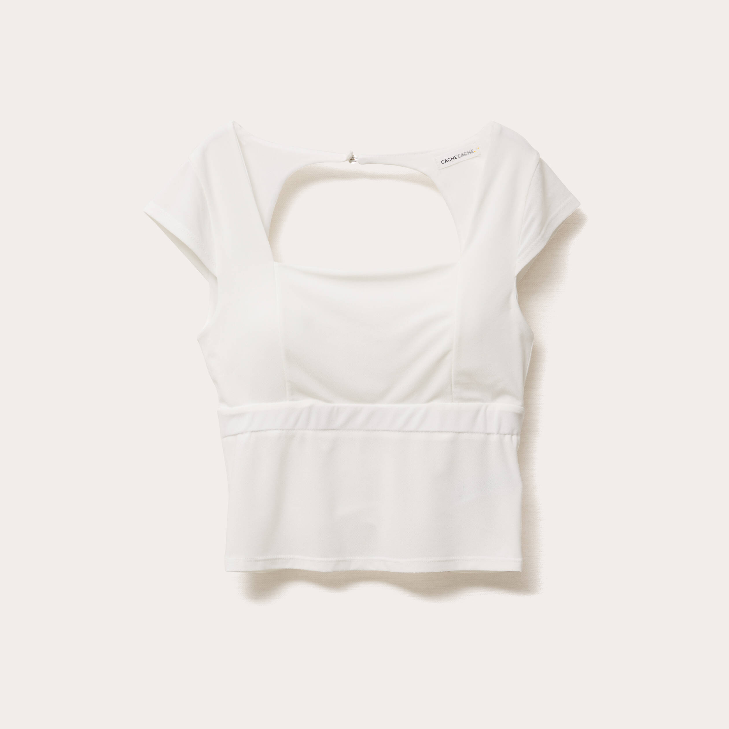 blouse dos ouvert ecru femme Blouse dos ouvert ecru femme