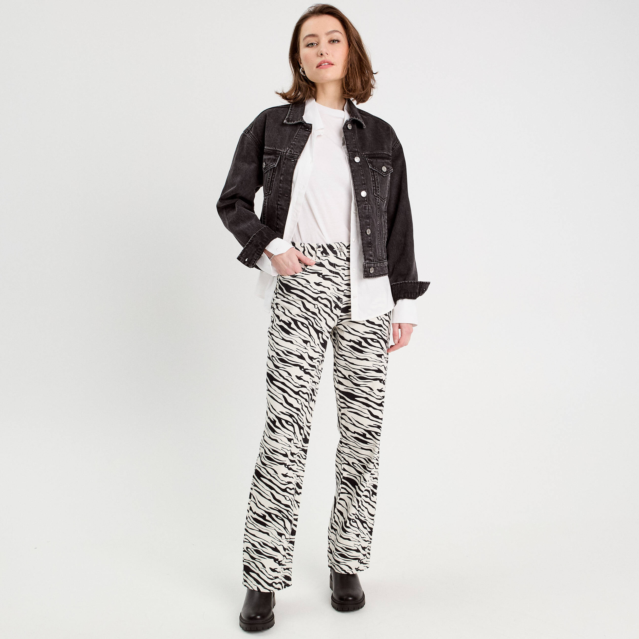 pantalon large blanc femme Pantalon large blanc femme