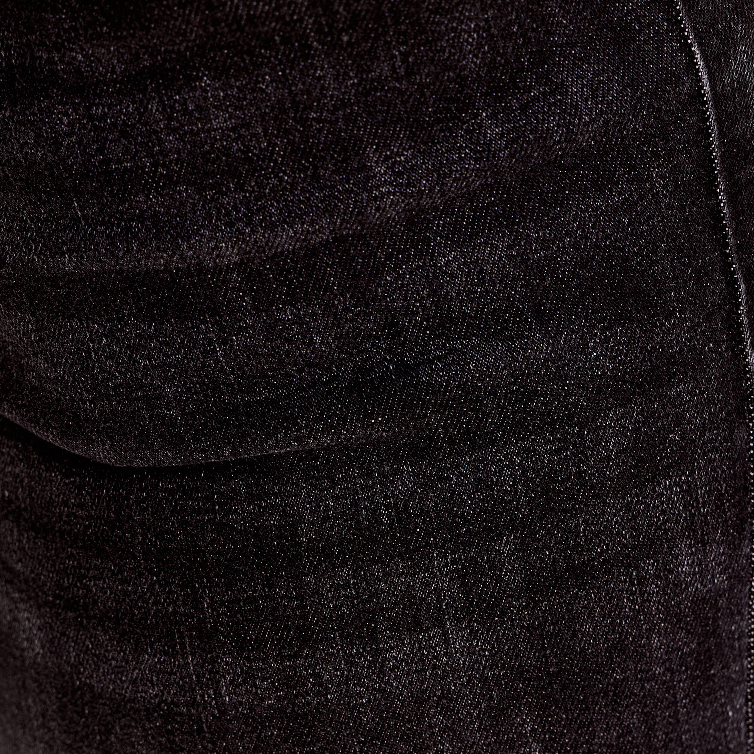 Jean skinny taille basse denim noir femme