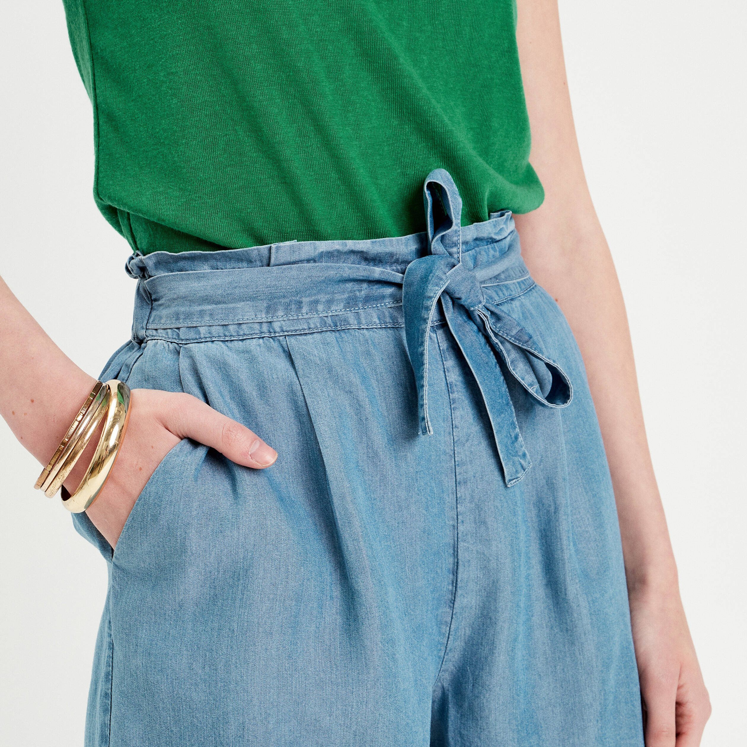 Jeans fluide femme sale