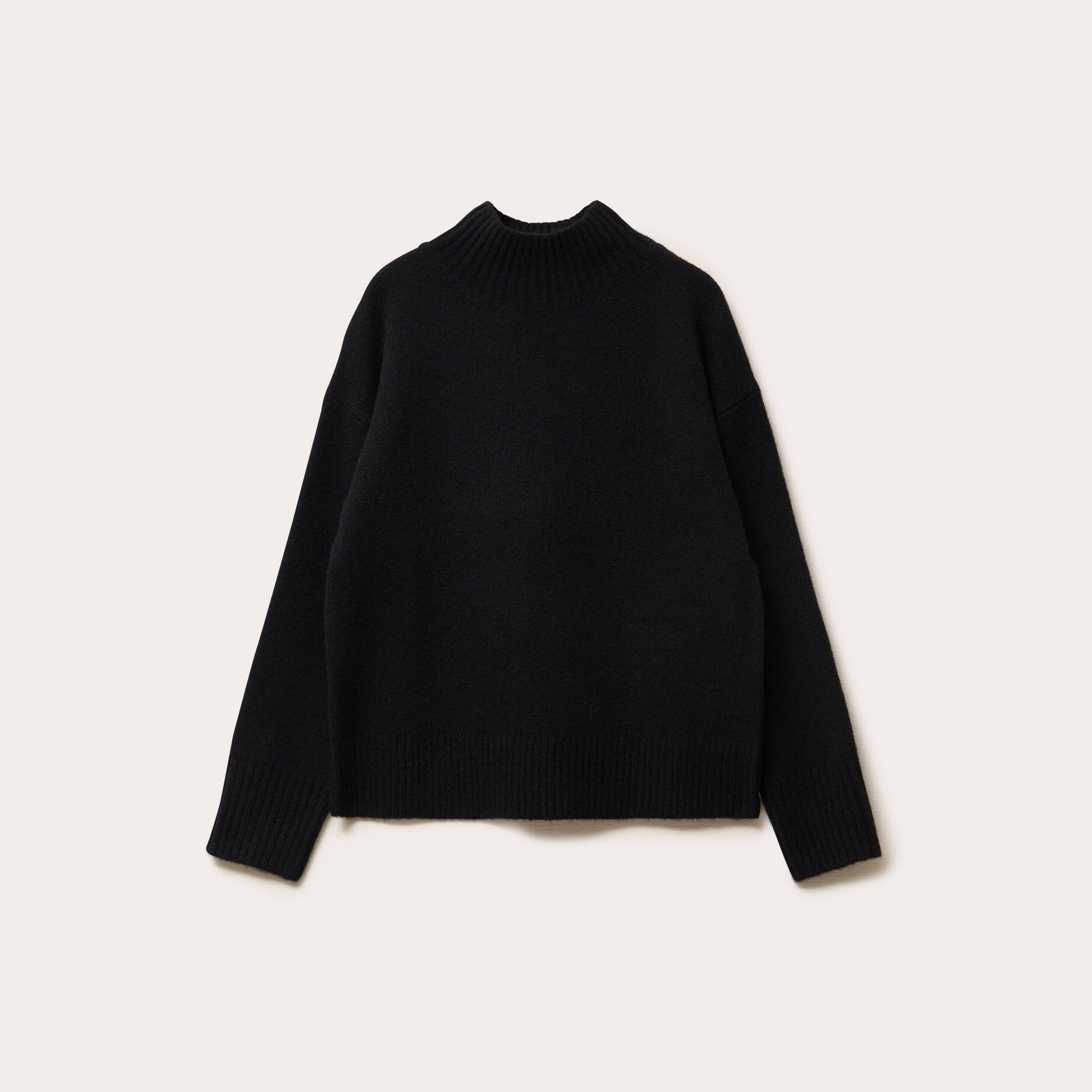 Pull Noir Col Roulé Etam | Vêtements