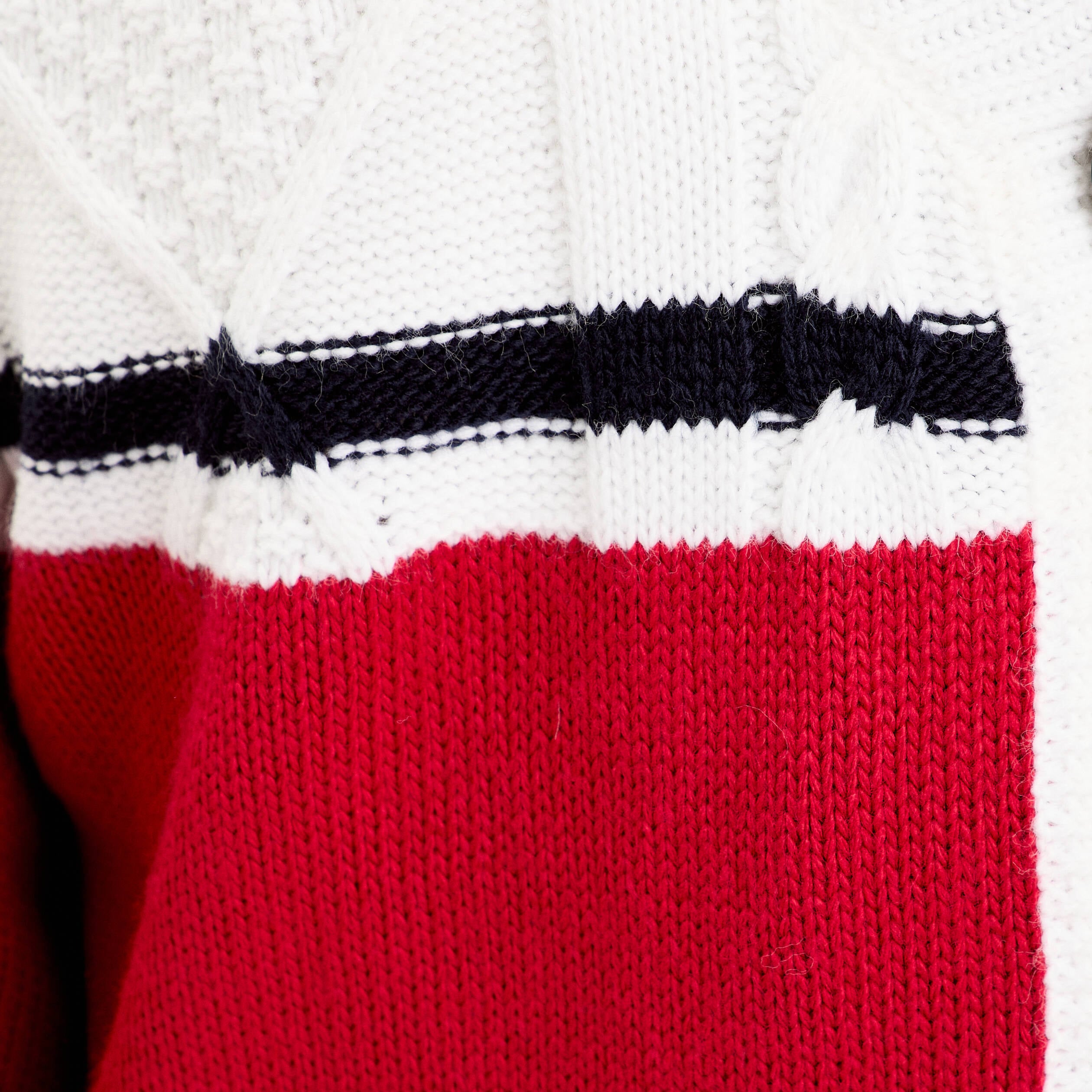 Gilet manches longues rouge femme