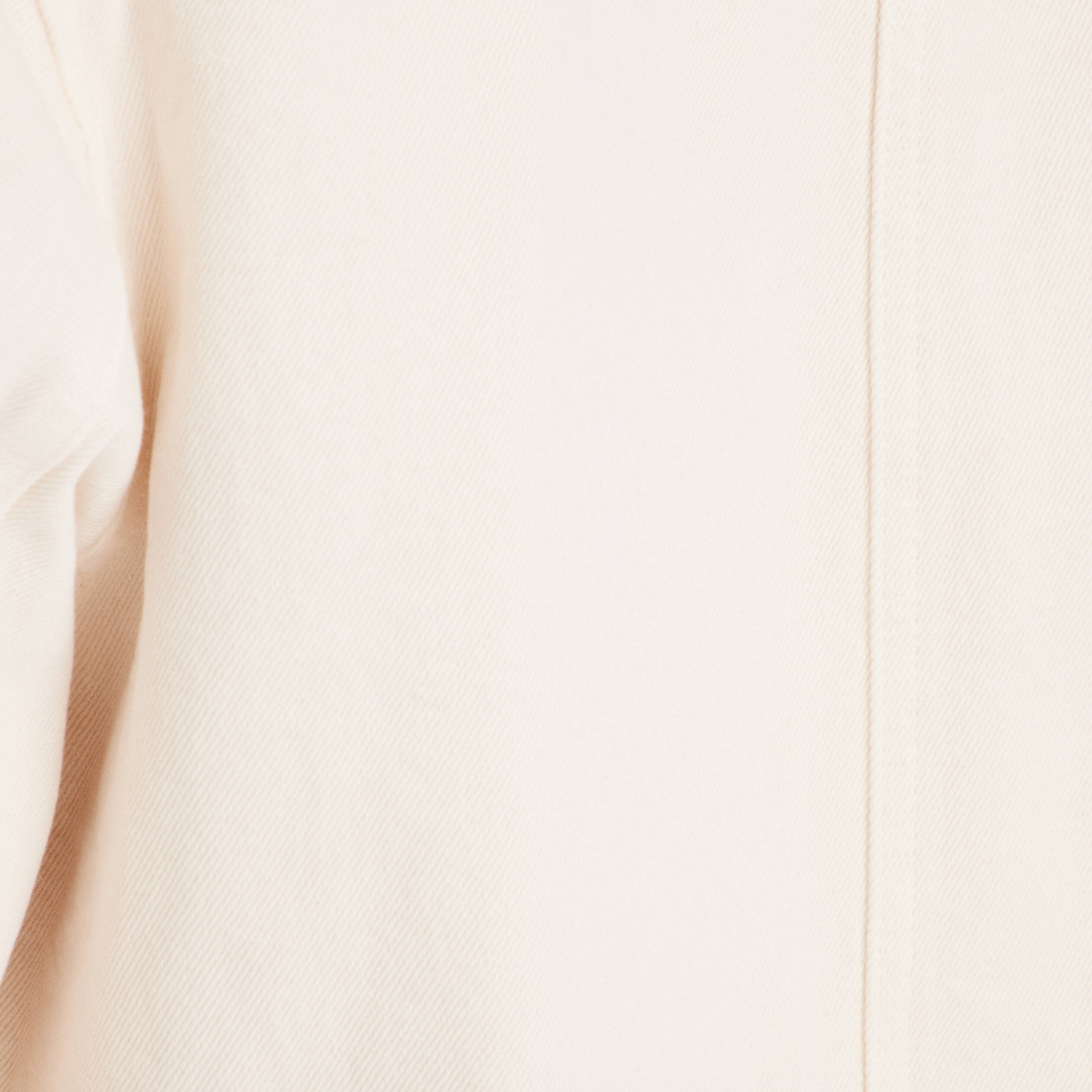 Surchemise en jean ecru femme