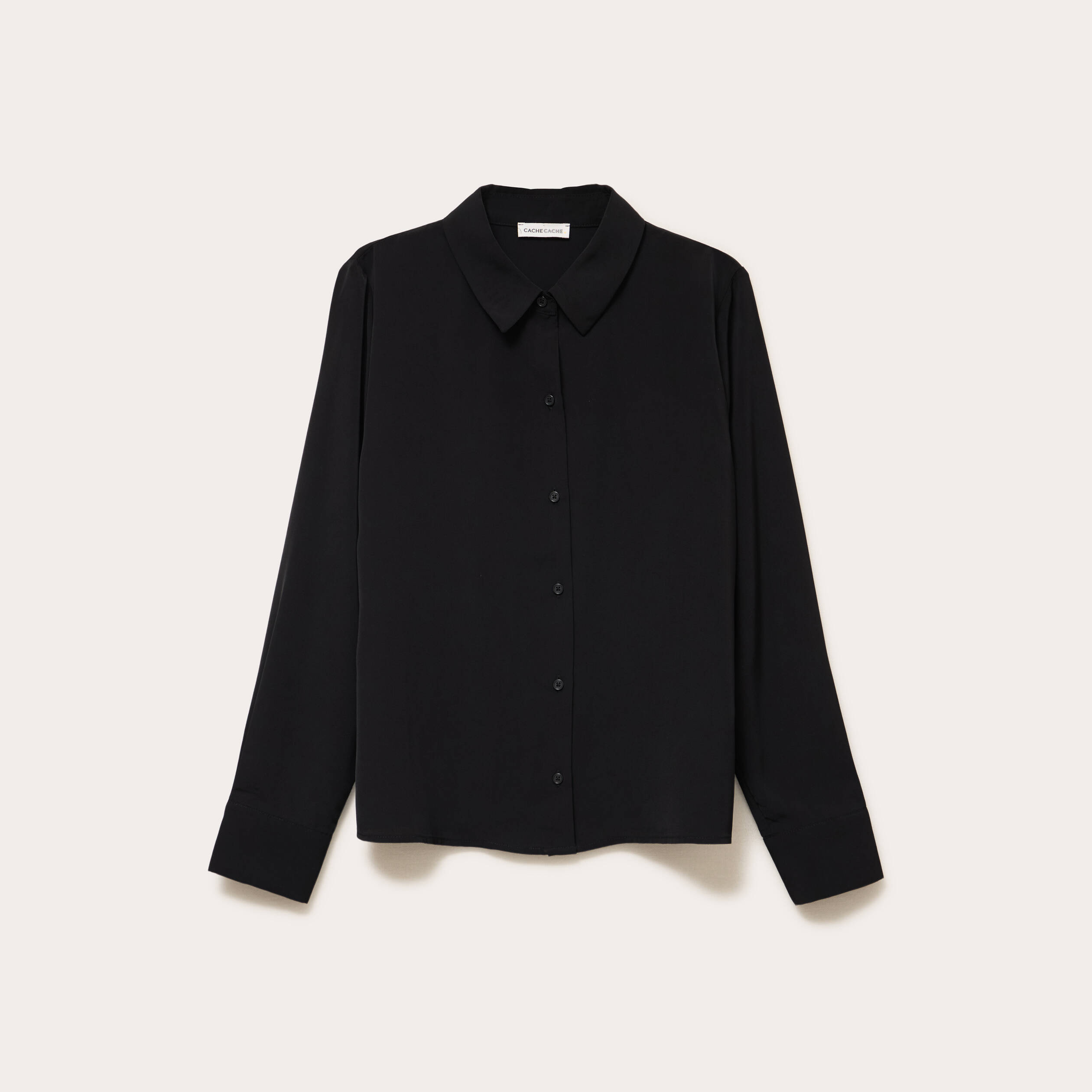 Chemise noir femme Vibs