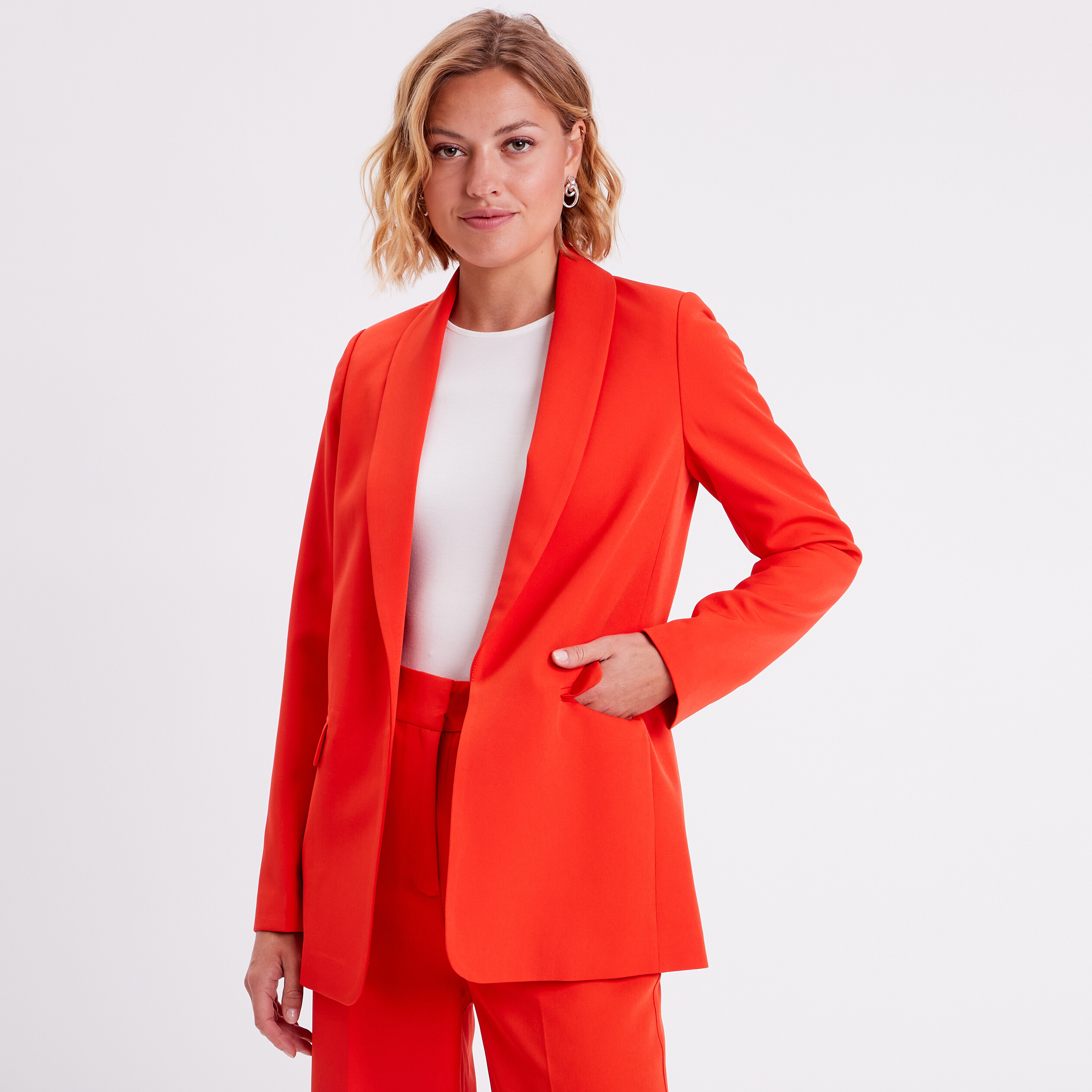Blazer outlet rouge femme