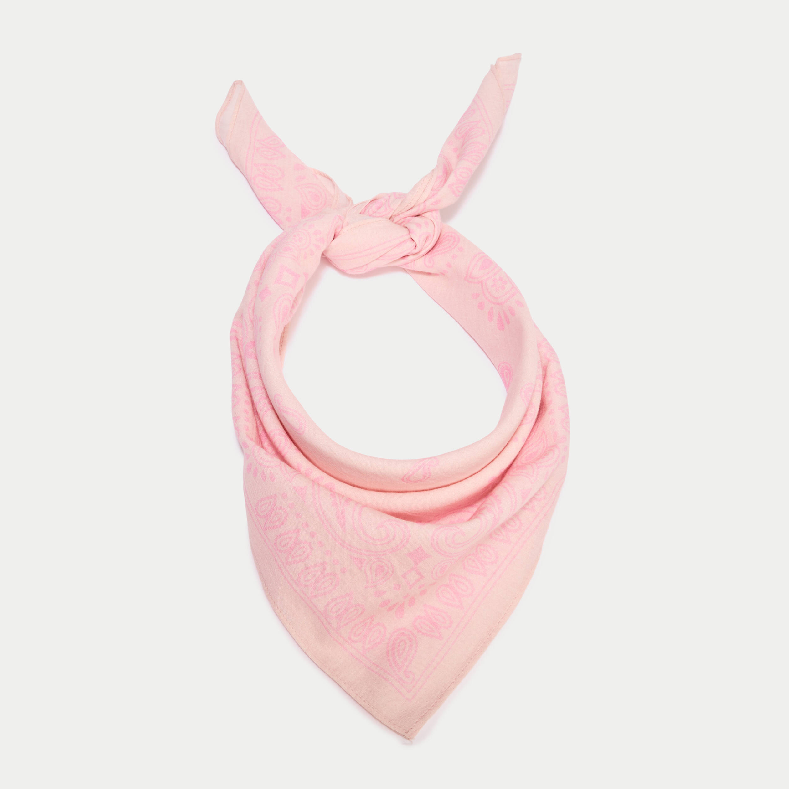 Foulard rose clair femme