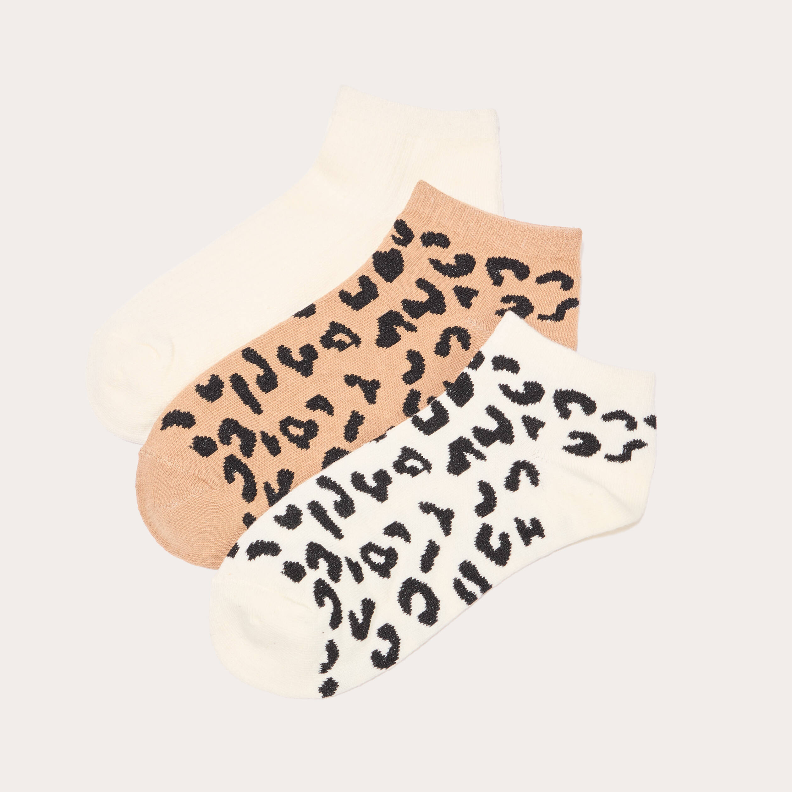 lot 3 paires chaussettes ecru femme Lot 3 paires chaussettes ecru femme