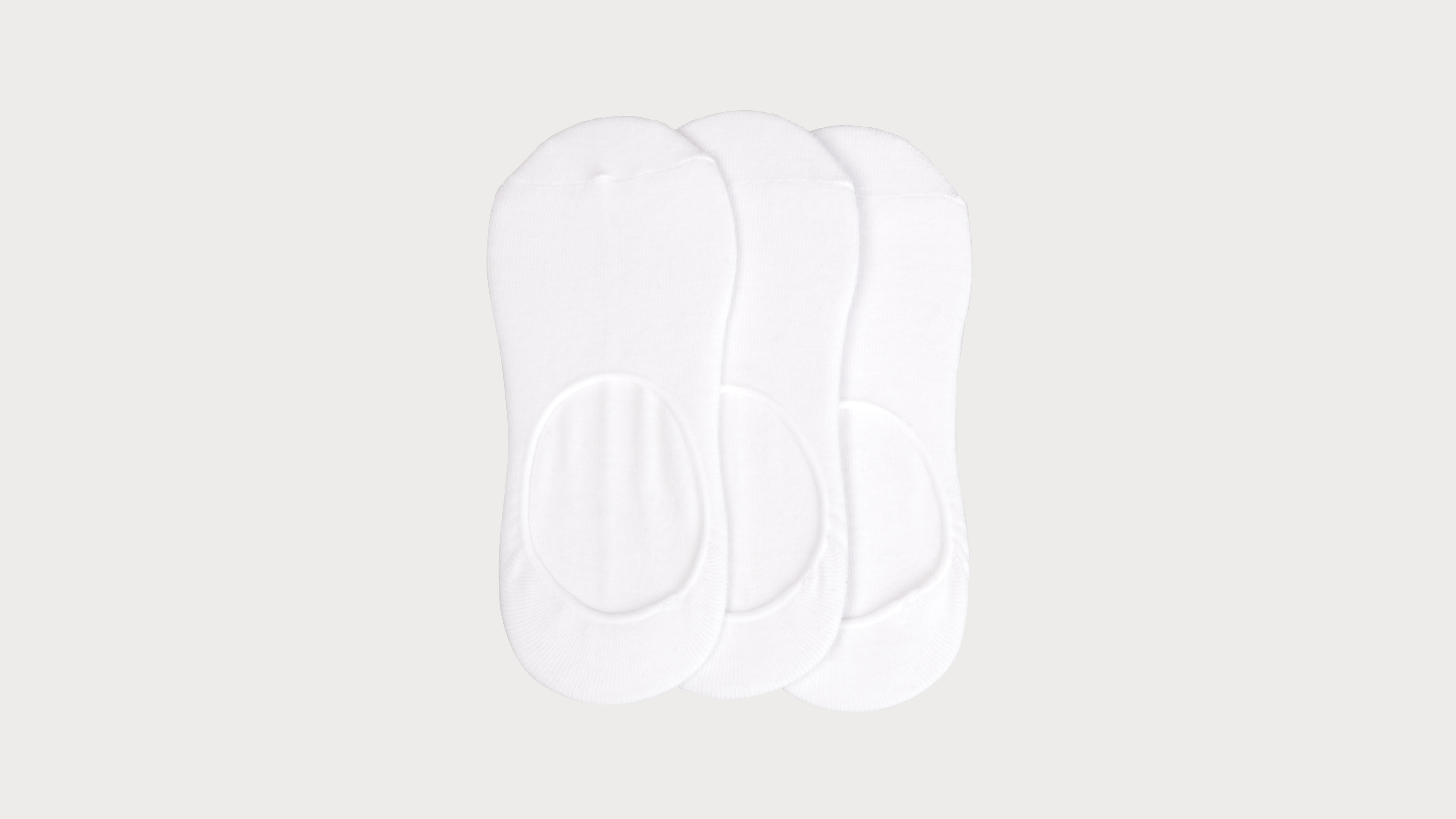 Lot de 3 paires de chaussettes blanc femme