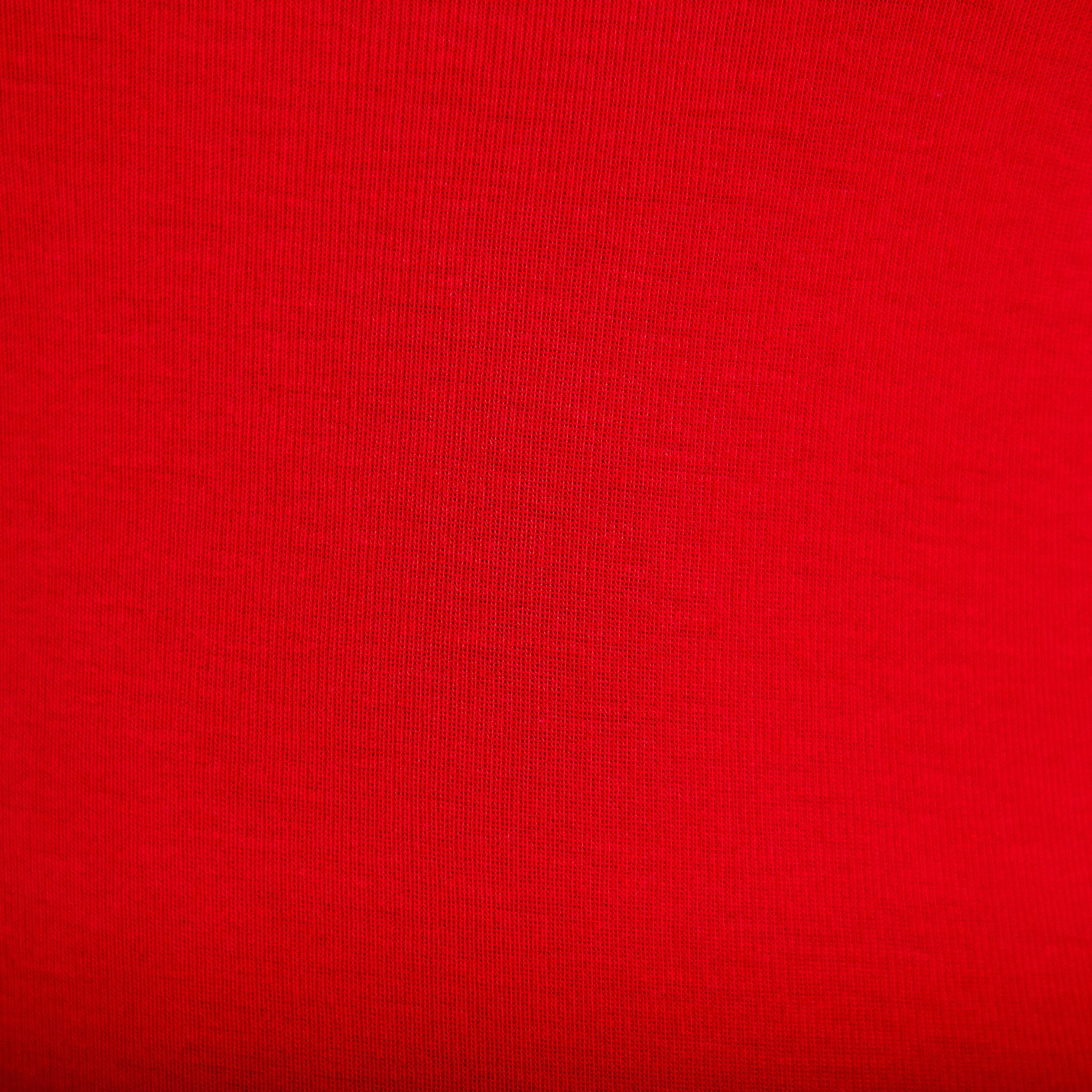 T-shirt ajust&eacute; col rond manches longues rouge femme