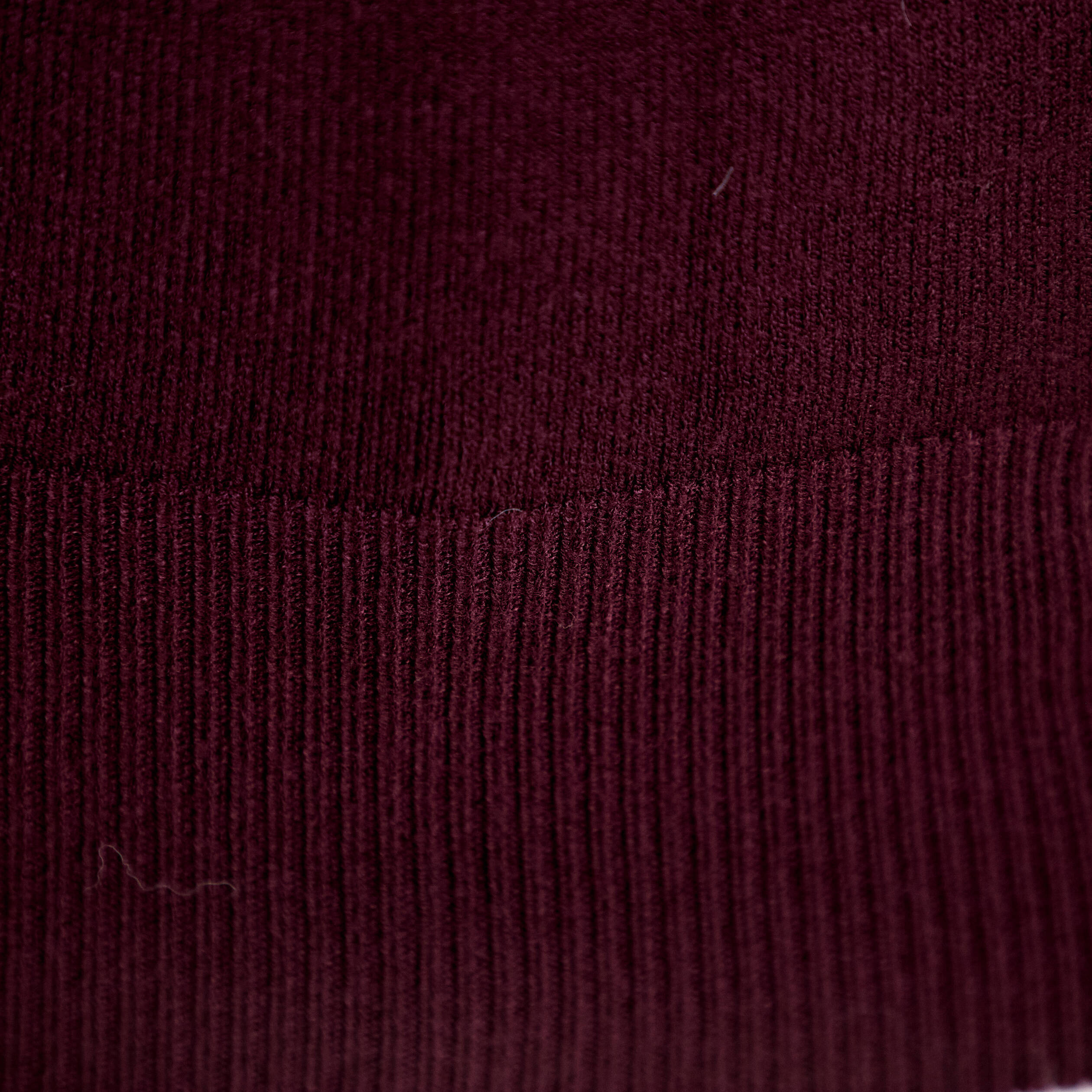 Pull oversize col bateau manches longues prune femme