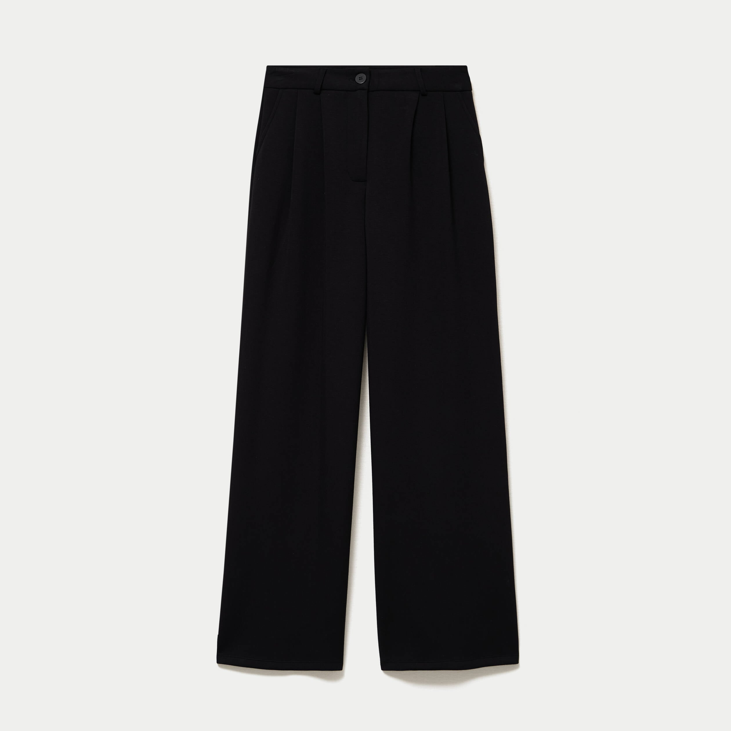 Pantalon bootcut taille standard noir femme
