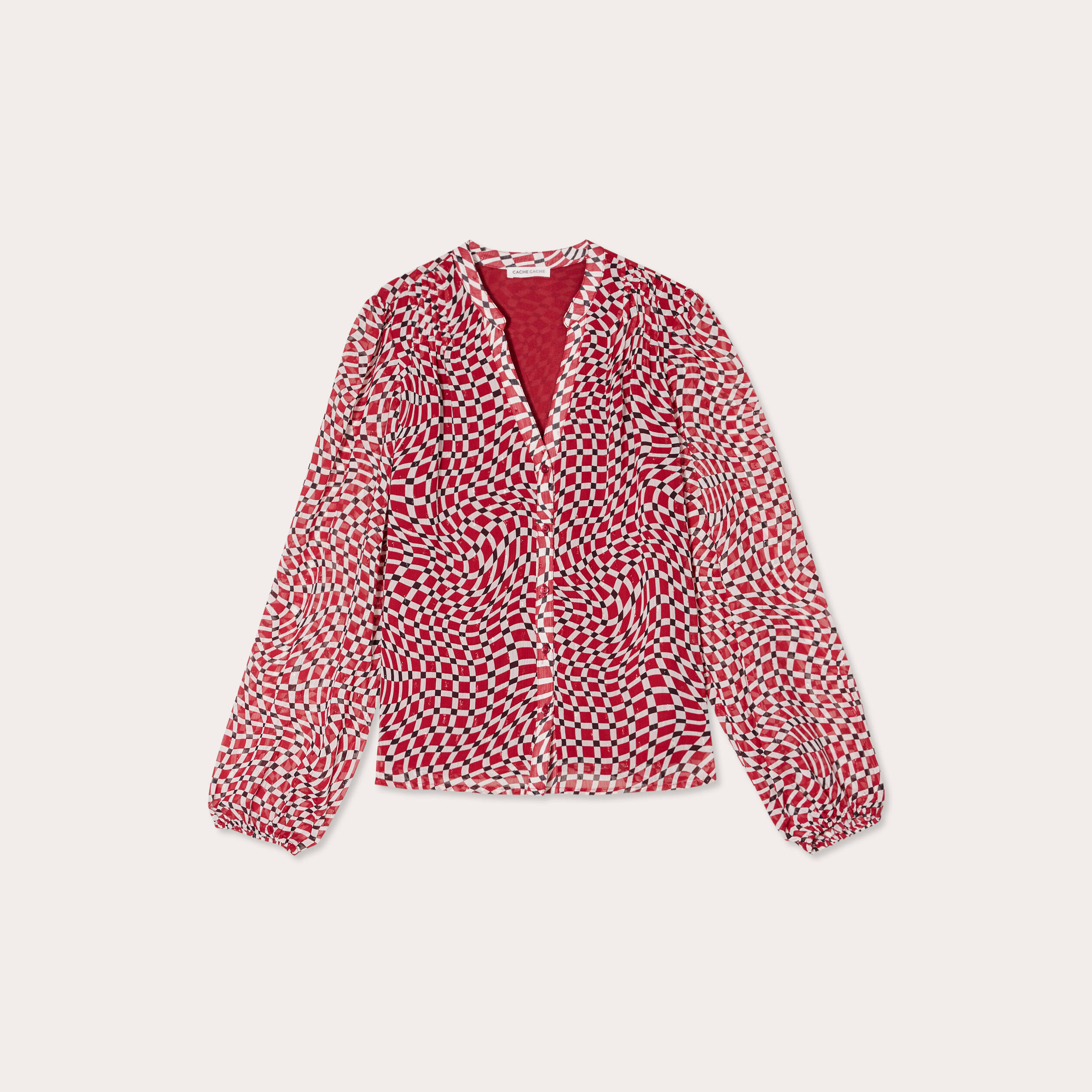 blouse manches longues rouge femme Blouse manches longues rouge femme