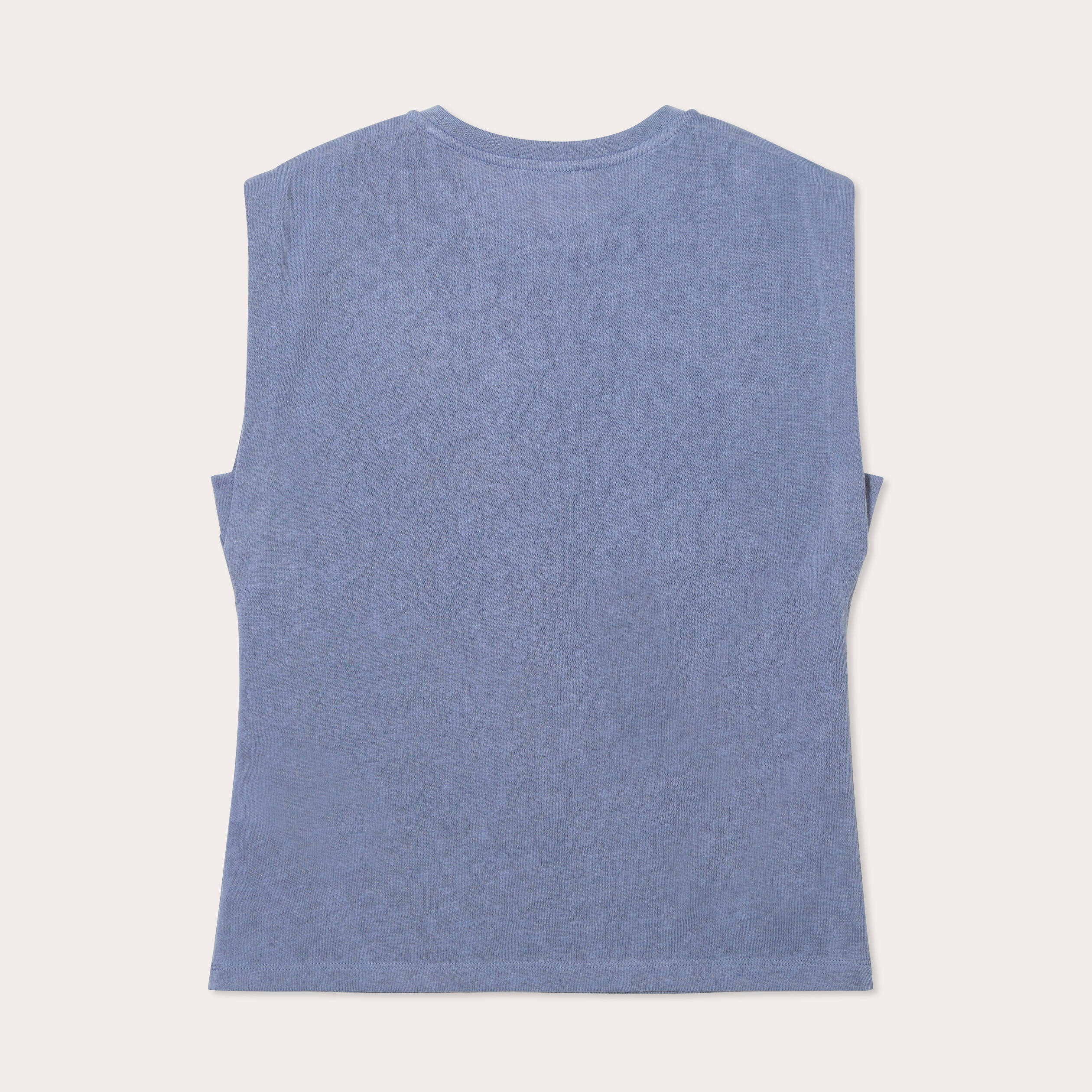 debardeur sans manches bleu gris femme Débardeur sans manches bleu gris femme