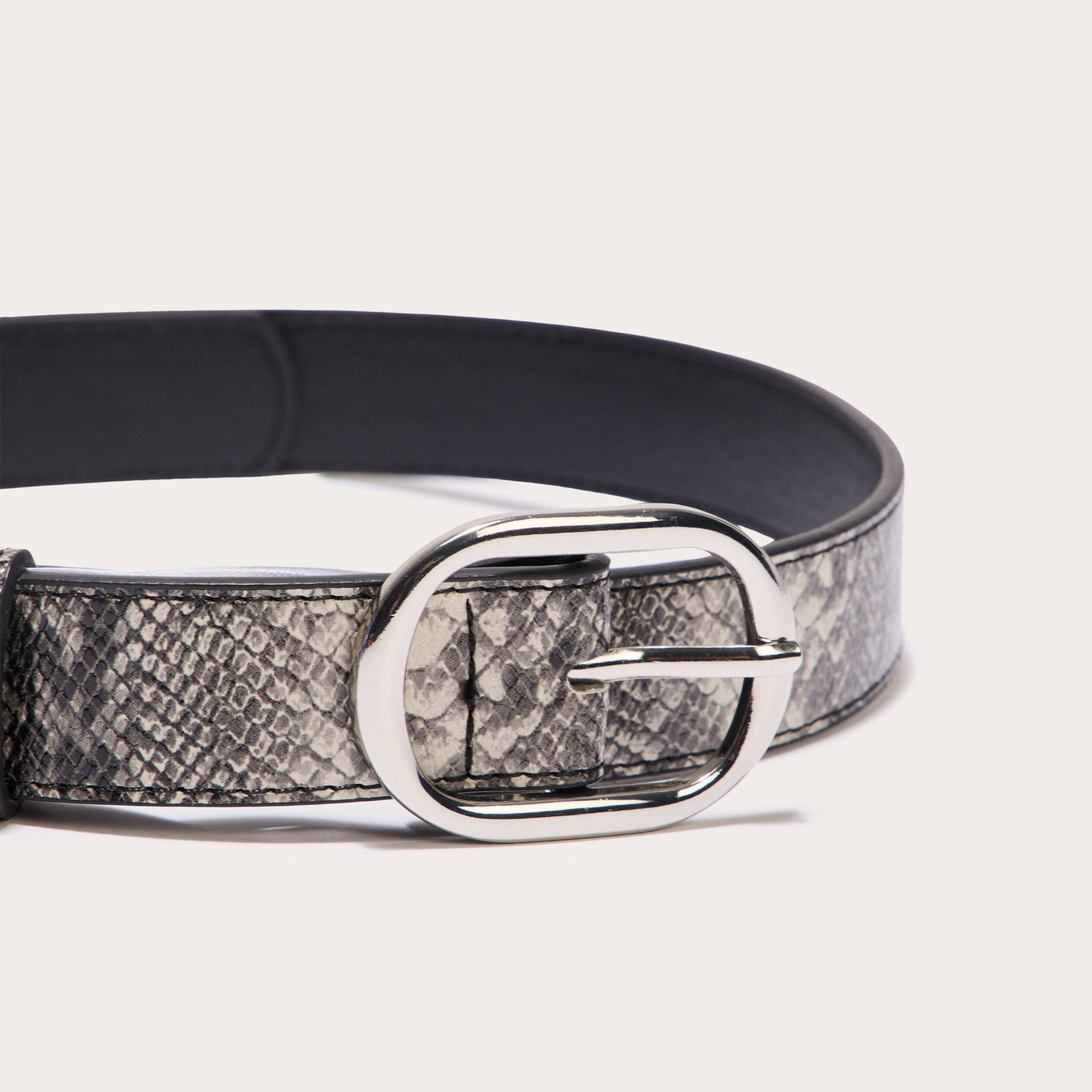 ceinture avec boucle bleu gris femme Ceinture avec boucle bleu gris femme